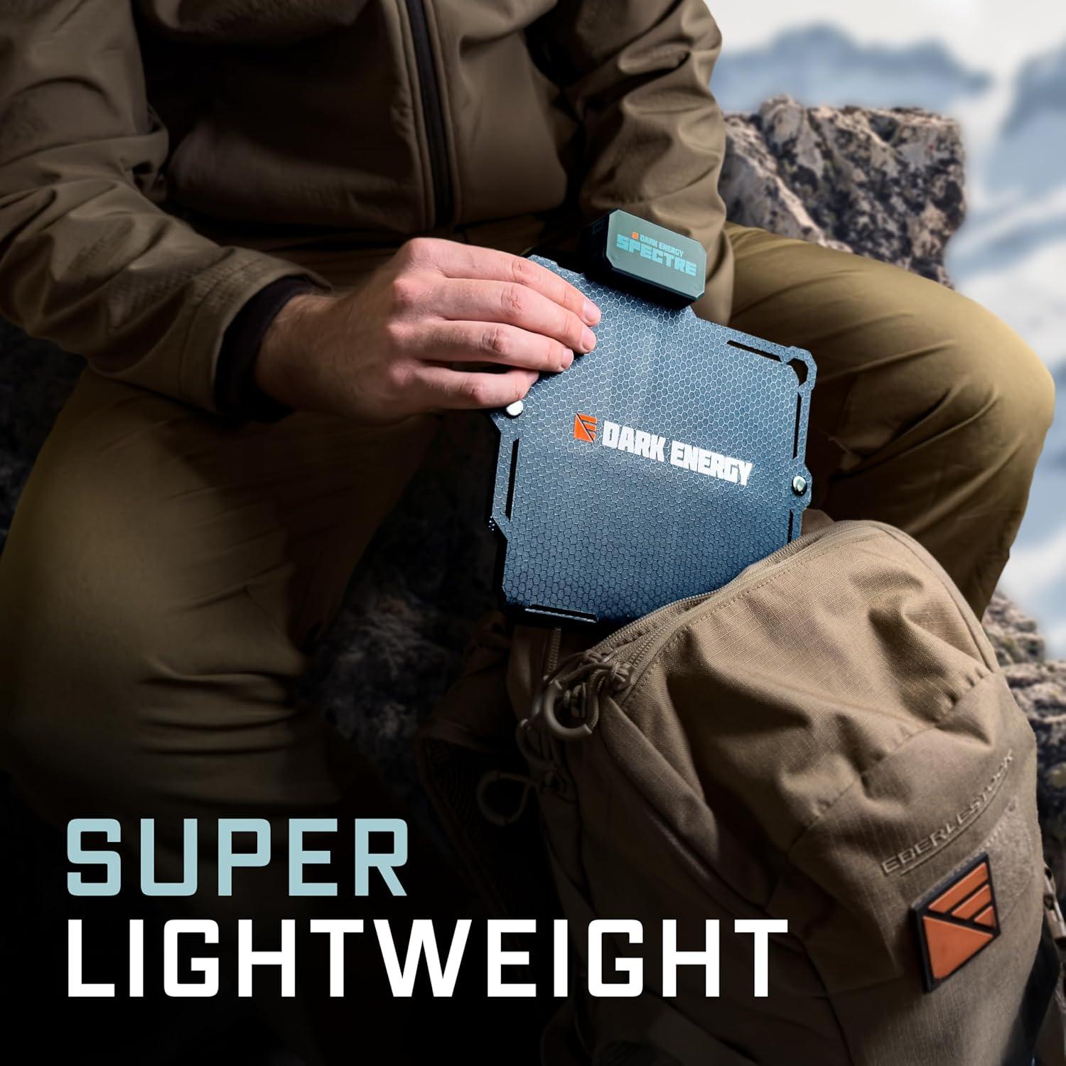 Panel Solar Plegable Dark Energy 8W USB-C y USB-A Impermeable