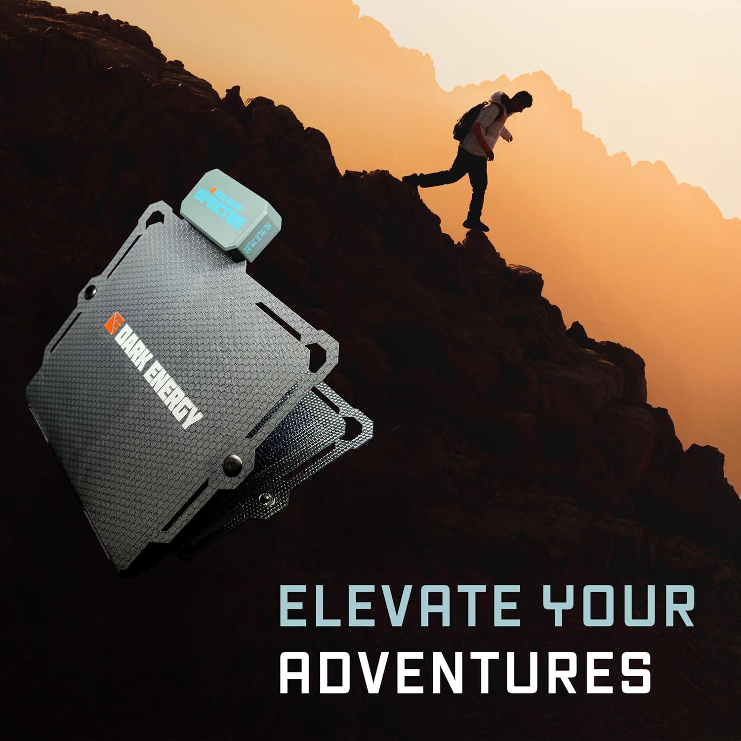 Panel Solar Plegable Dark Energy 8W USB-C y USB-A Impermeable