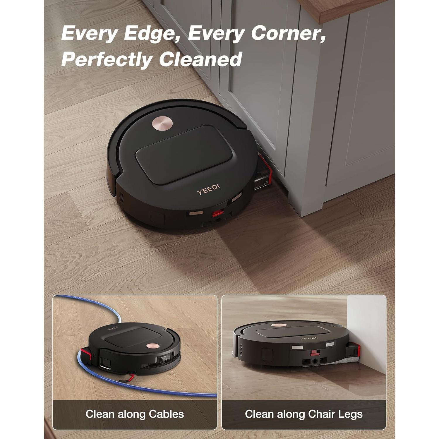 Aspiradora Robot Yeedi M14 Plus con Estación Omni, 18000Pa