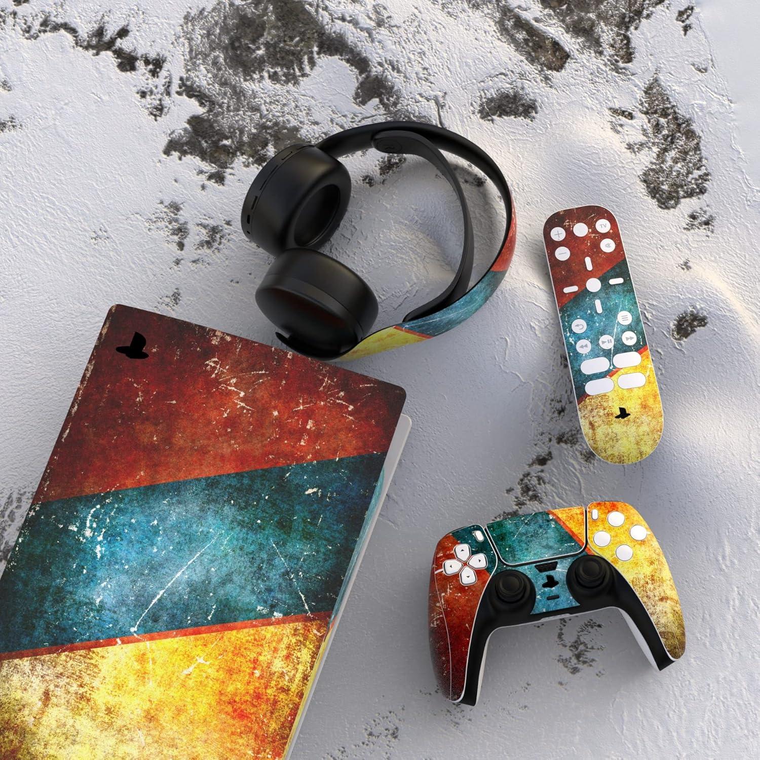 Calcomanías Vinilo PlayVital para Consola PS5 Edición Digital