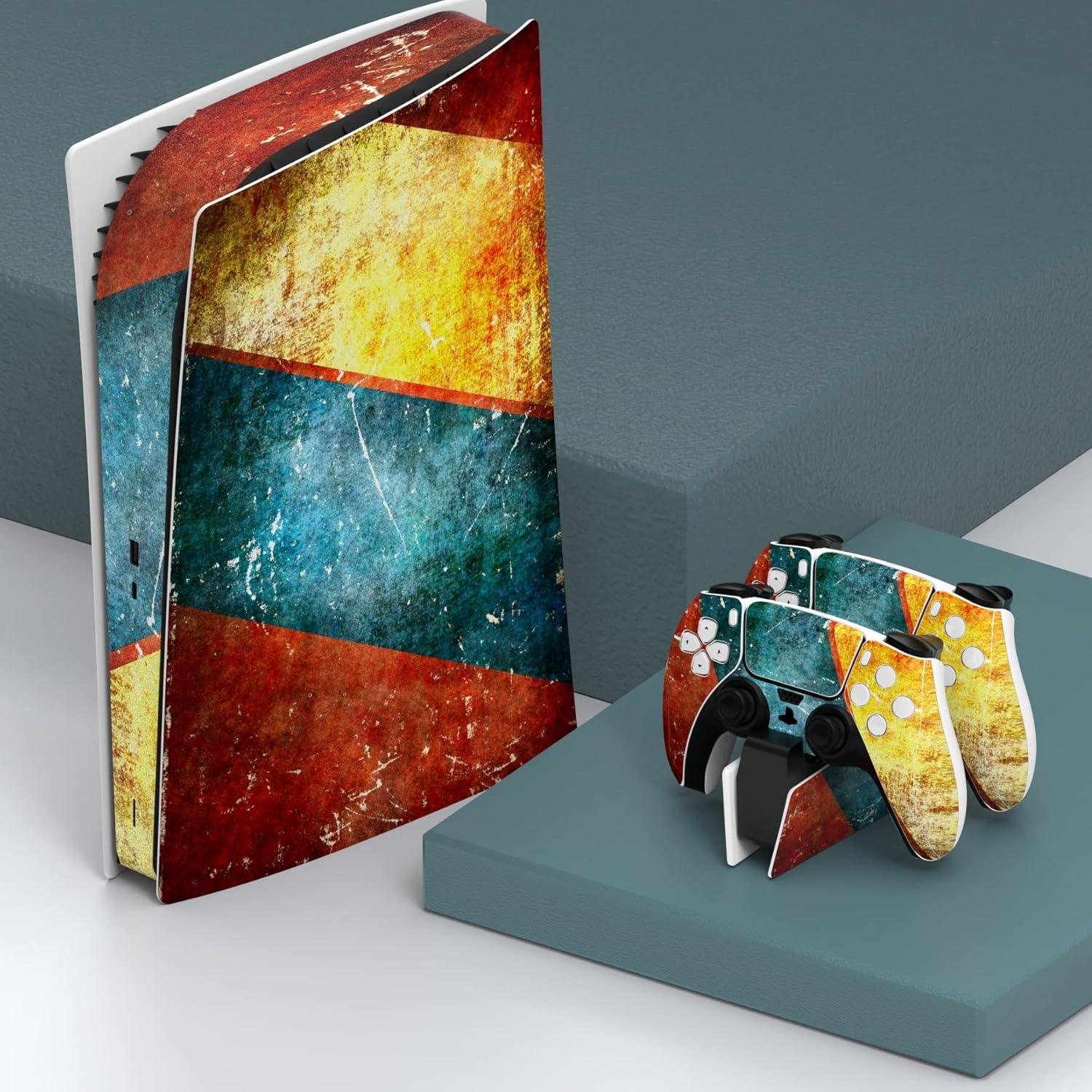 Calcomanías Vinilo PlayVital para Consola PS5 Edición Digital