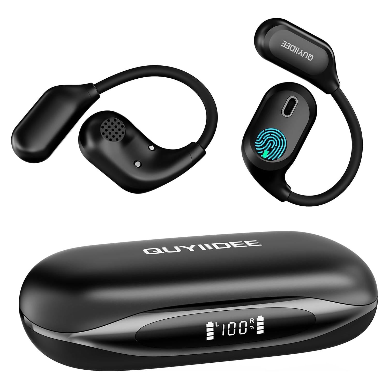 Auriculares Inalámbricos QUYIIDEE V30 Bluetooth 5.4 IP54 40H