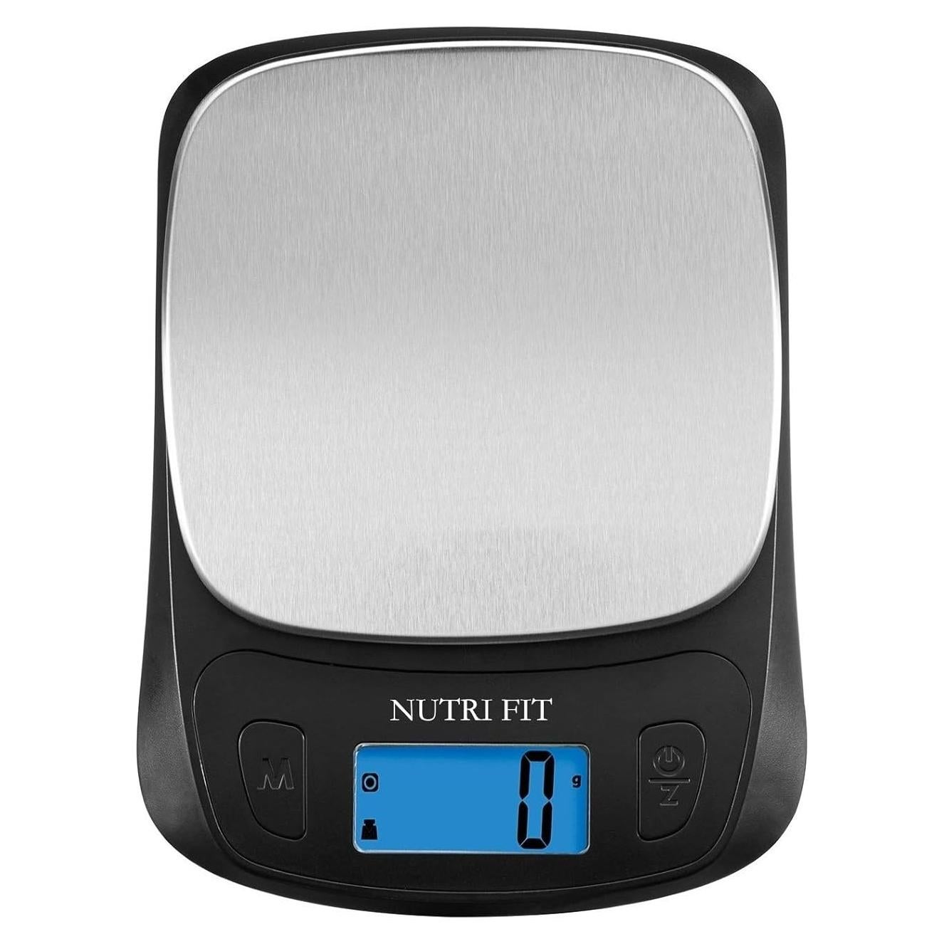 Balanza de Cocina Digital NUTRI FIT Ultra Slim 5kg Acero Inoxidable