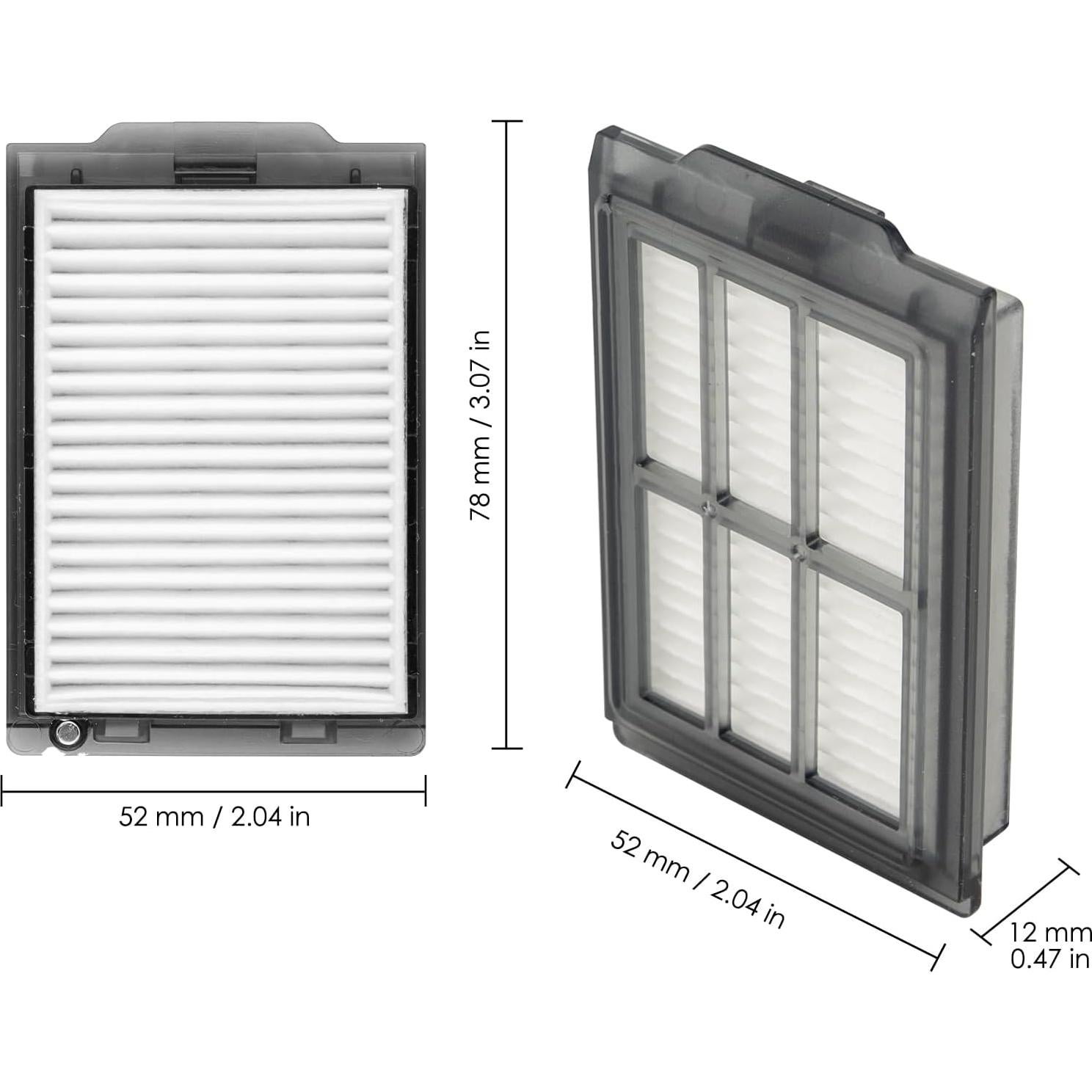 Filtros HEPA de Reemplazo KEYKAO para iRobot Plus 505 Combo - 3 Piezas
