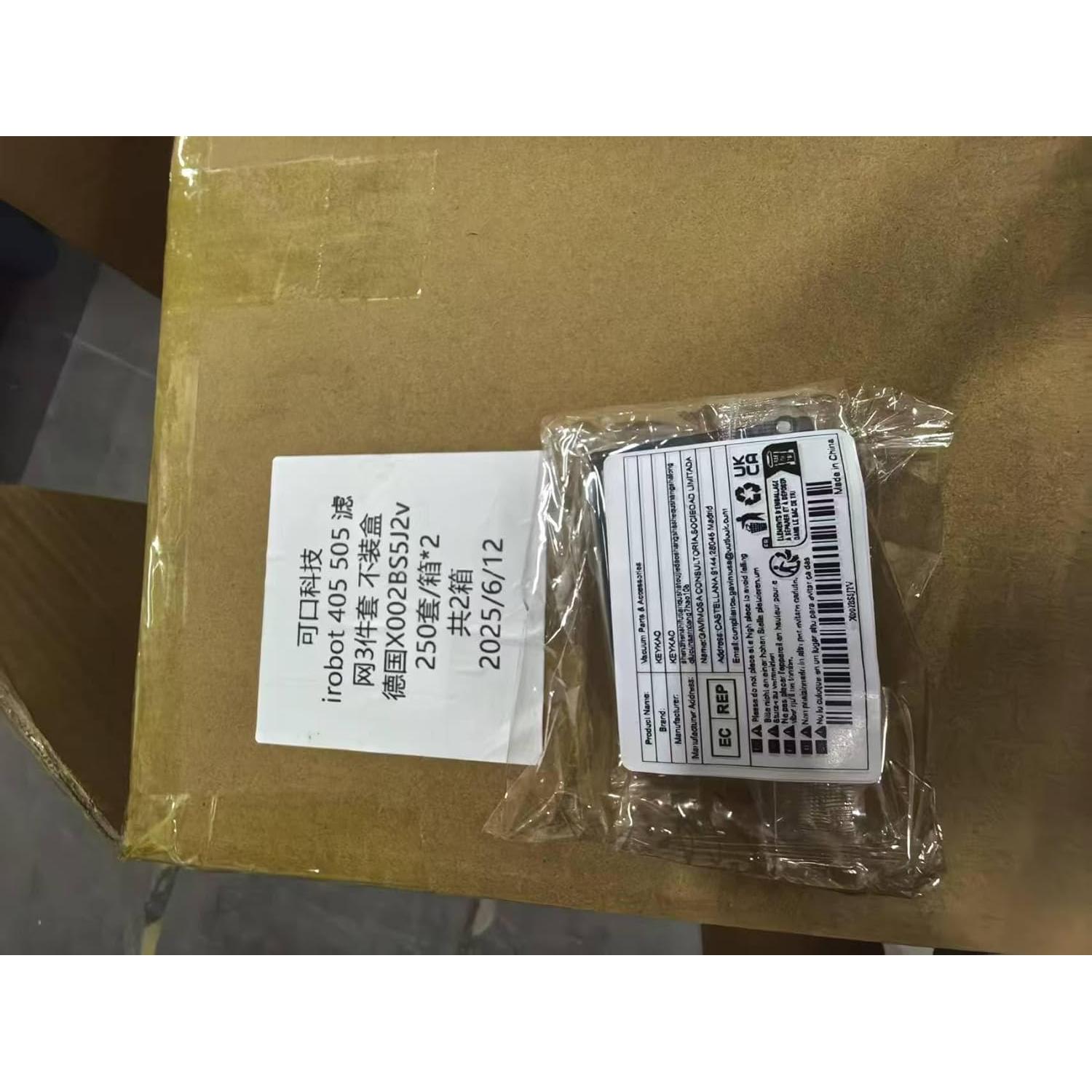 Filtros HEPA de Reemplazo KEYKAO para iRobot Plus 505 Combo - 3 Piezas