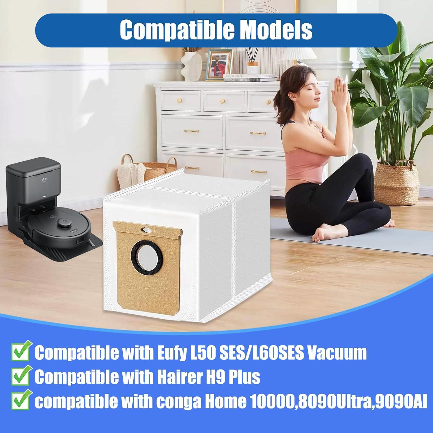 Paquete de 12 Bolsas de Repuesto Eufy L50/L60 SES 3.5L