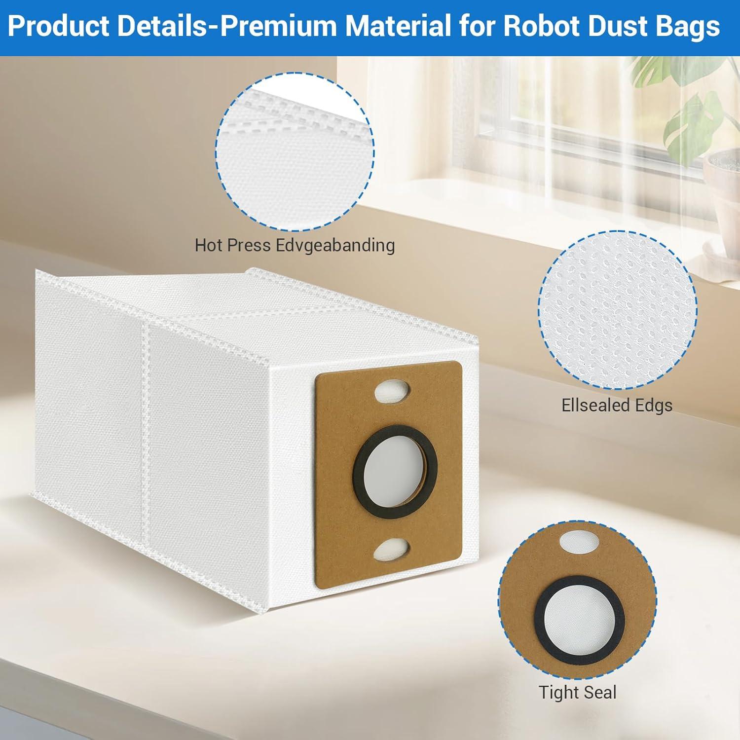 14 Bolsas de Polvo Bluevisk para Aspiradora ILIFE A12 Pro/V9 Pro