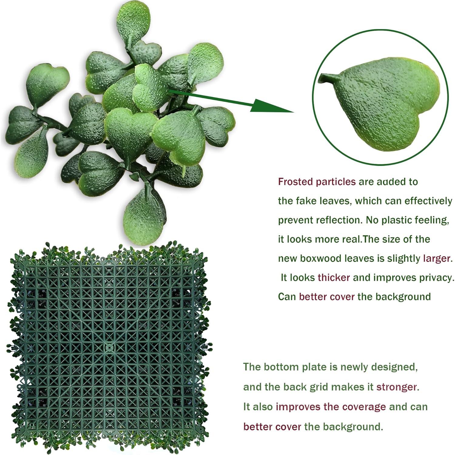 Paneles de Césped Artificial ODTORY 33 cm 9P UV-Antiinflamable