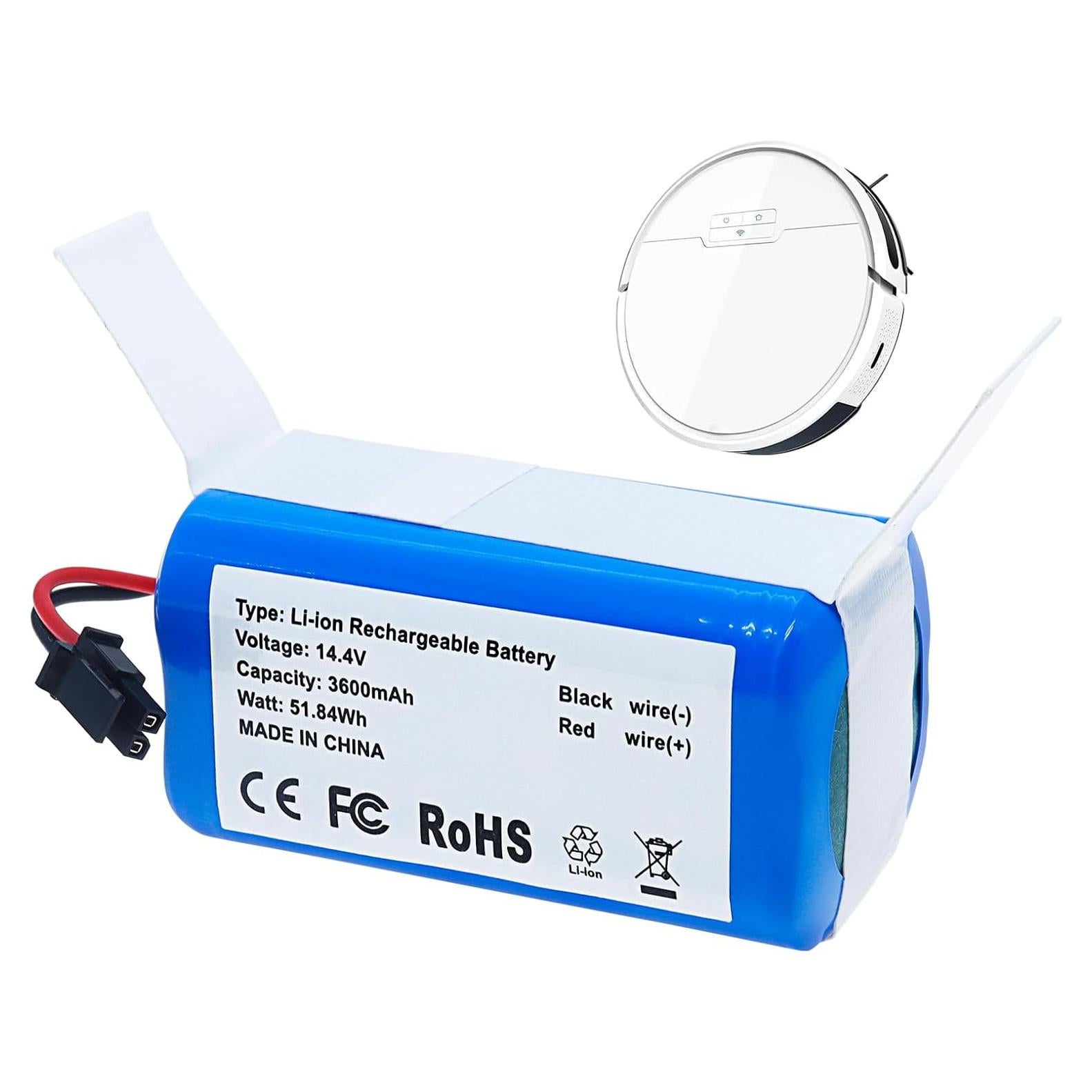 Batería de Reemplazo Fanhua para Robot Aspirador G8000Pro 3600mAh 14.4V