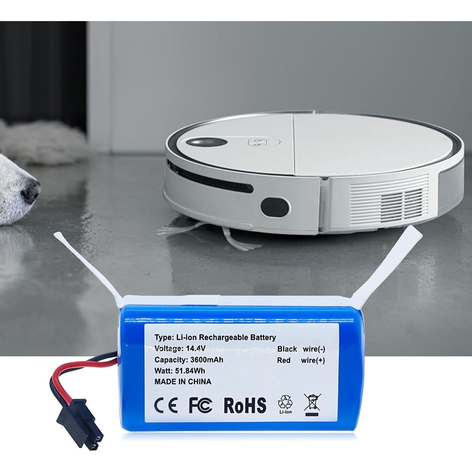 Batería de Reemplazo Fanhua para Robot Aspirador G8000Pro 3600mAh 14.4V