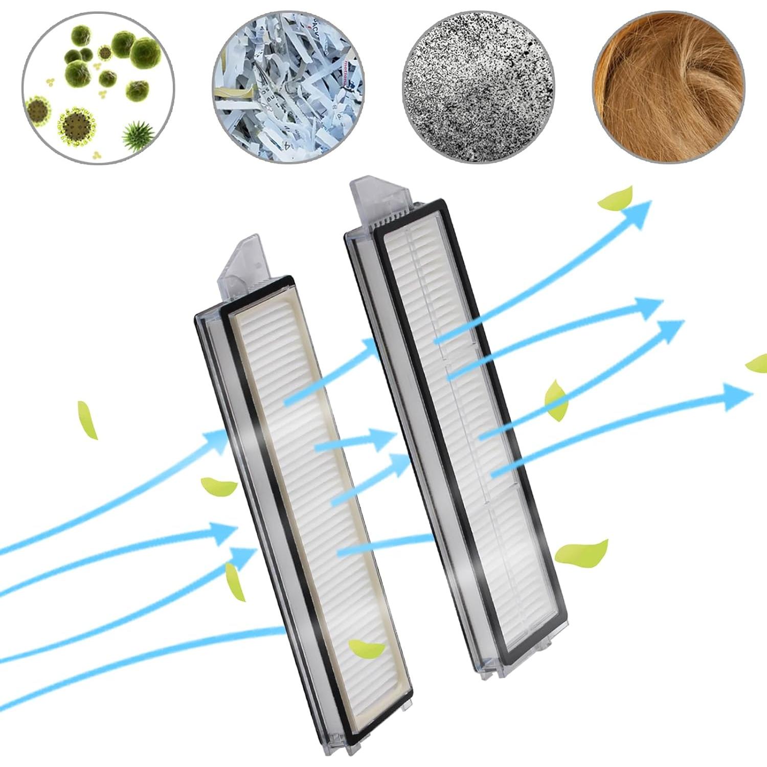 Paquete de Accesorios Copeeanzy para Roborock S8 MaxV Ultra