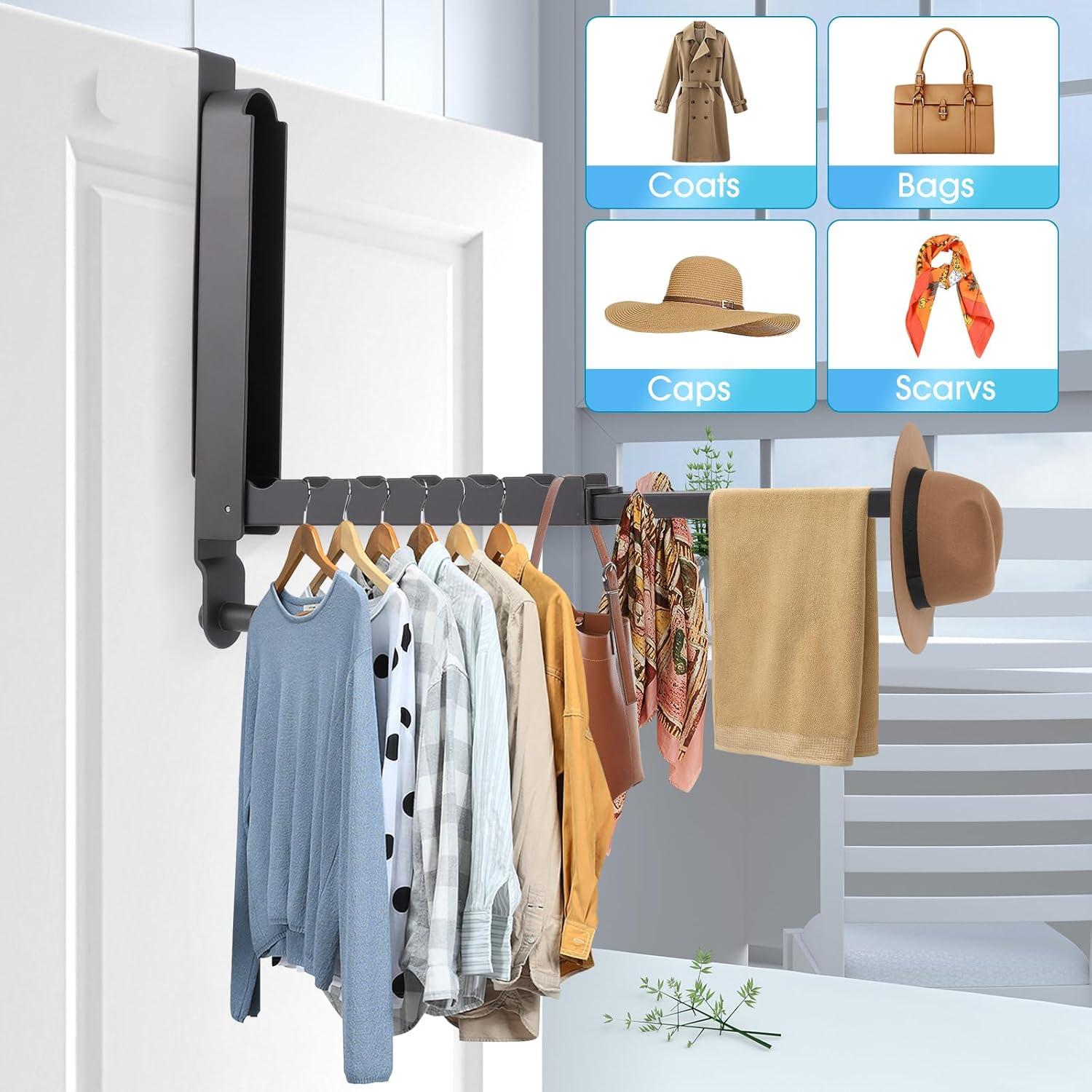 Estante de Secado Plegable Dntorx para Ropa - Gris