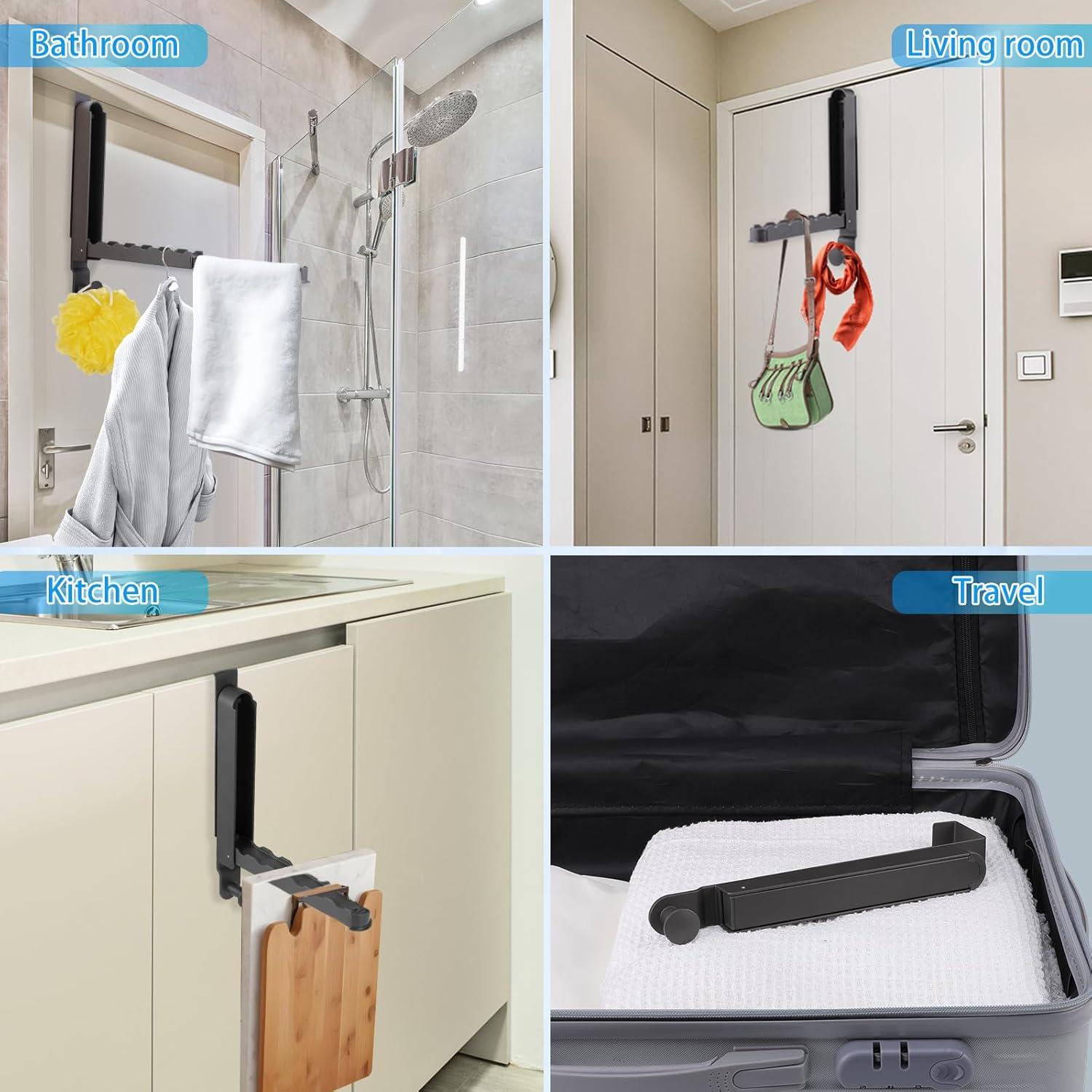 Estante de Secado Plegable Dntorx para Ropa - Gris