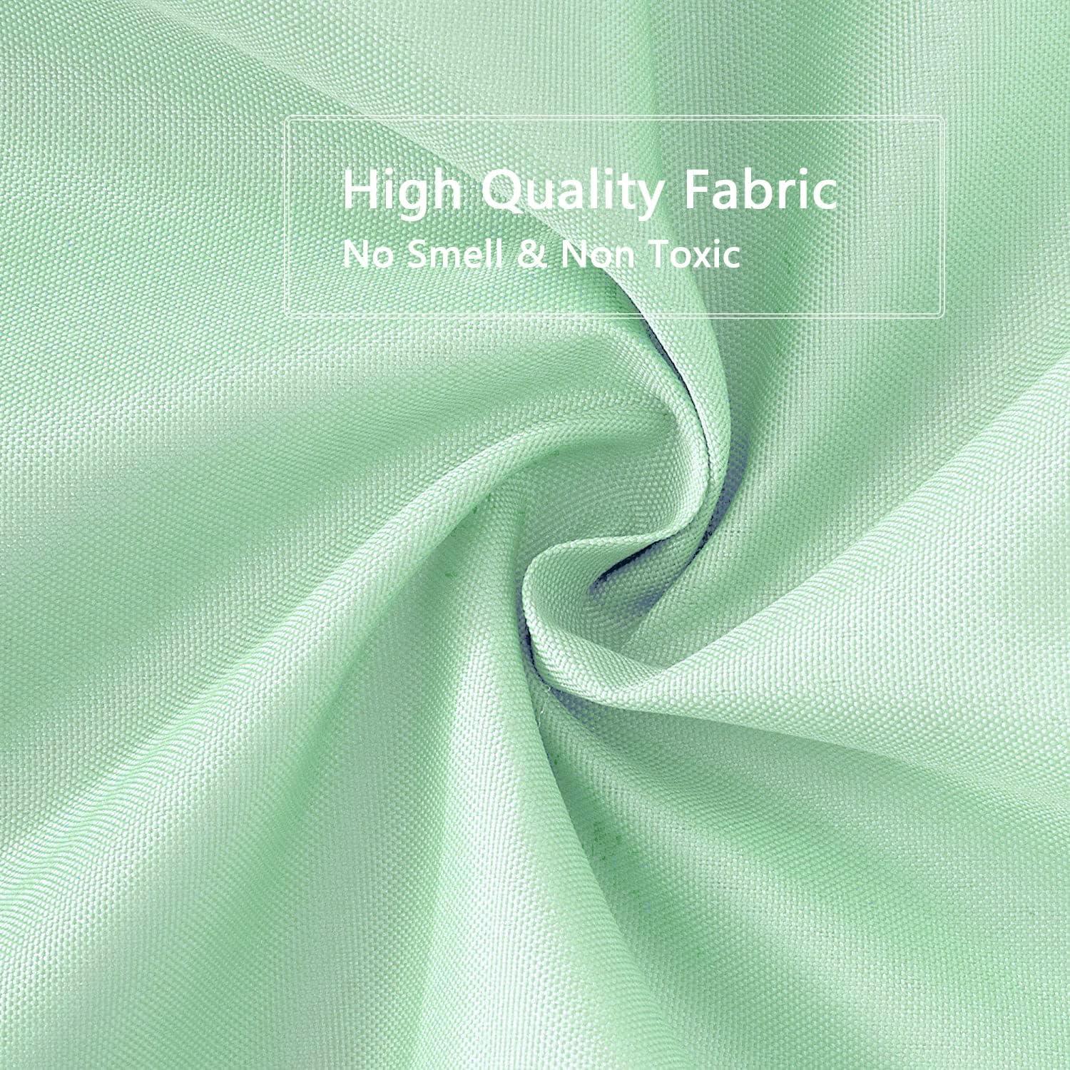 Cortina de Ducha LLSCL Verde Manzana Impermeable 182x182 cm