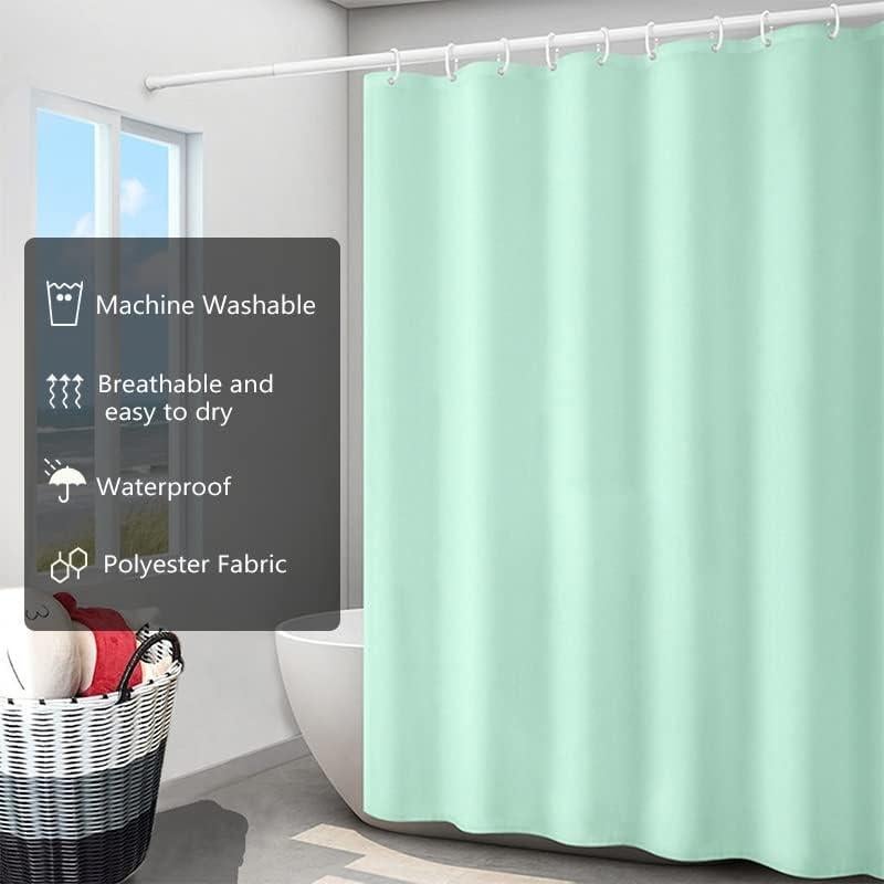 Cortina de Ducha LLSCL Verde Manzana Impermeable 182x182 cm