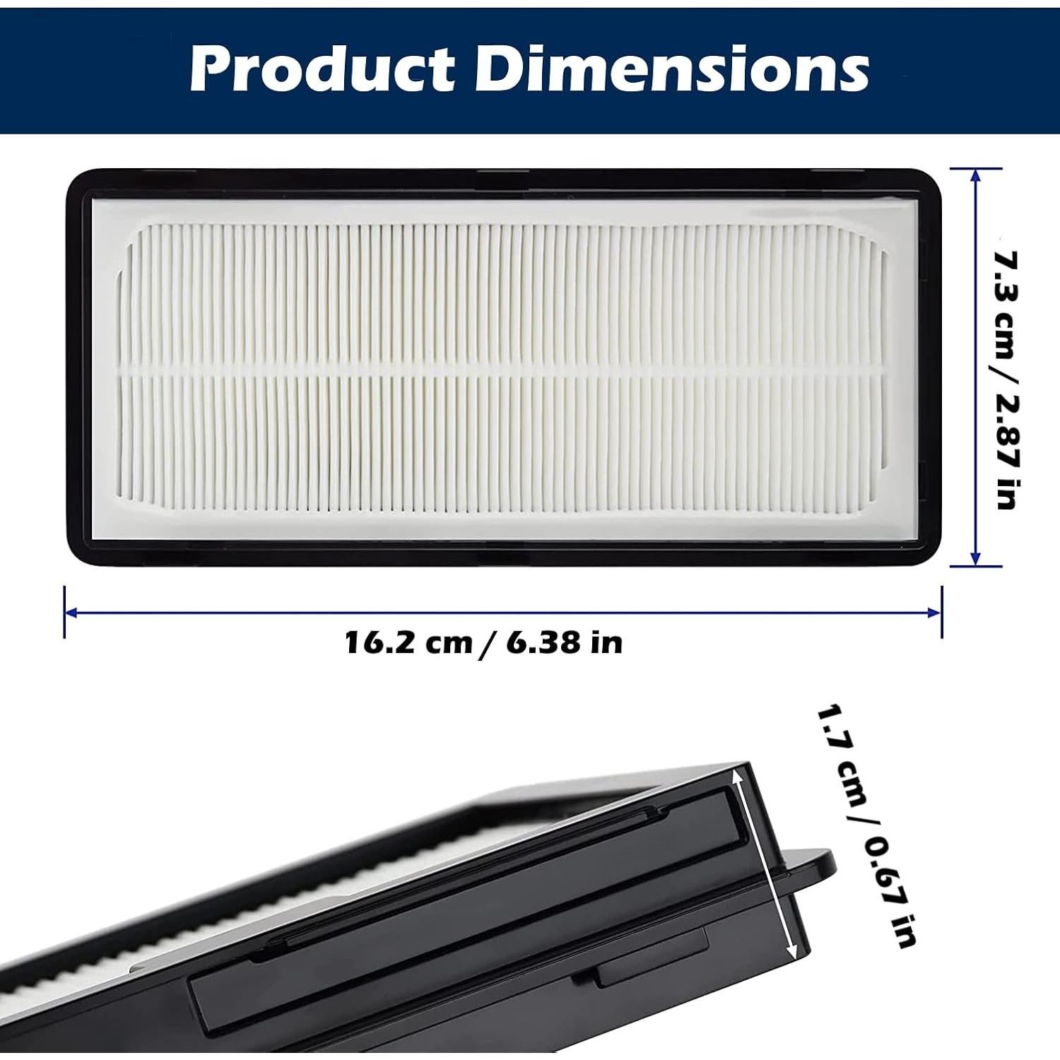 Filtros HEPA Lavables Goodsby 2 Pack para Aspiradoras Samsung Jet Bot