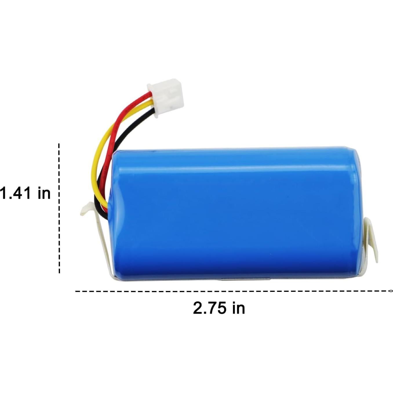 Batería de Reemplazo 2600mAh para Aspiradora CECOTEC ICR18650-14