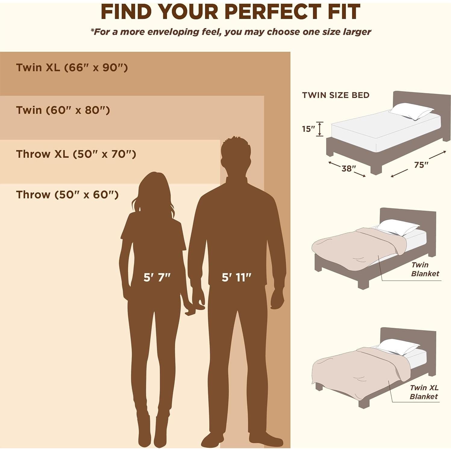 Manta Lanzadora Bedsure Morado Claro 127x152 cm Suave y Ligera