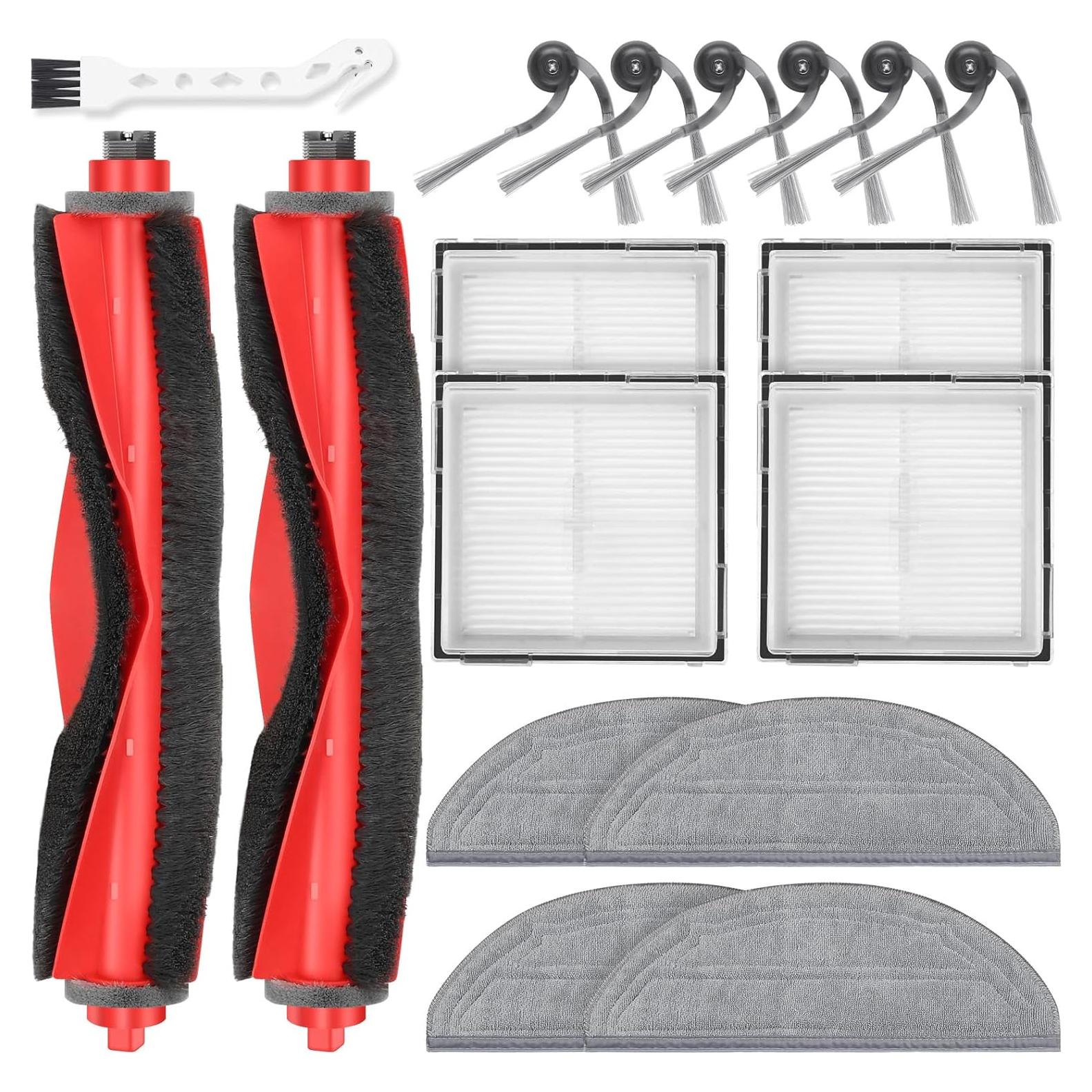 Kit de Accesorios de Reemplazo DrFlito 17 Piezas para Roborock Q10 S5/X5