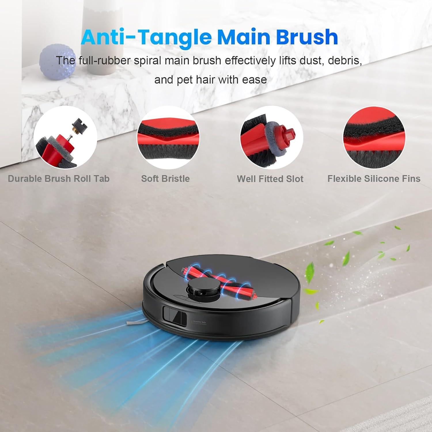 Kit de Accesorios de Reemplazo DrFlito 17 Piezas para Roborock Q10 S5/X5