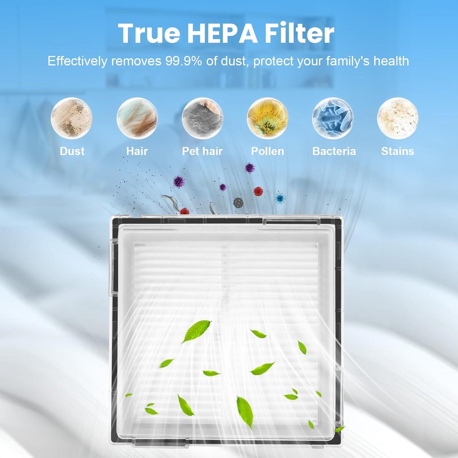 Kit de Accesorios de Reemplazo DrFlito 17 Piezas para Roborock Q10 S5/X5