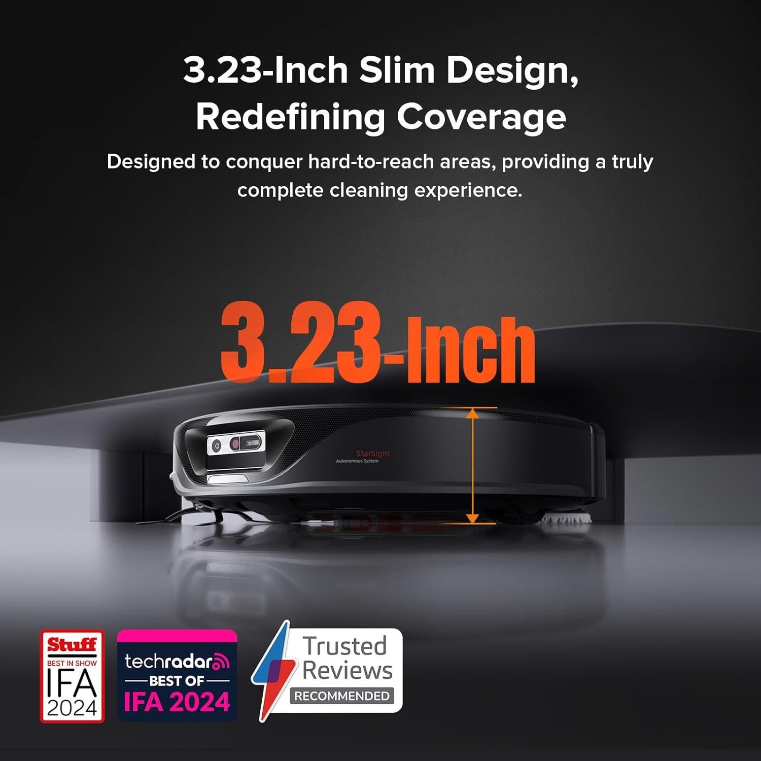 Robot Aspiradora y Mopa Roborock Qrevo Slim 8.2 cm Filtro Lavable