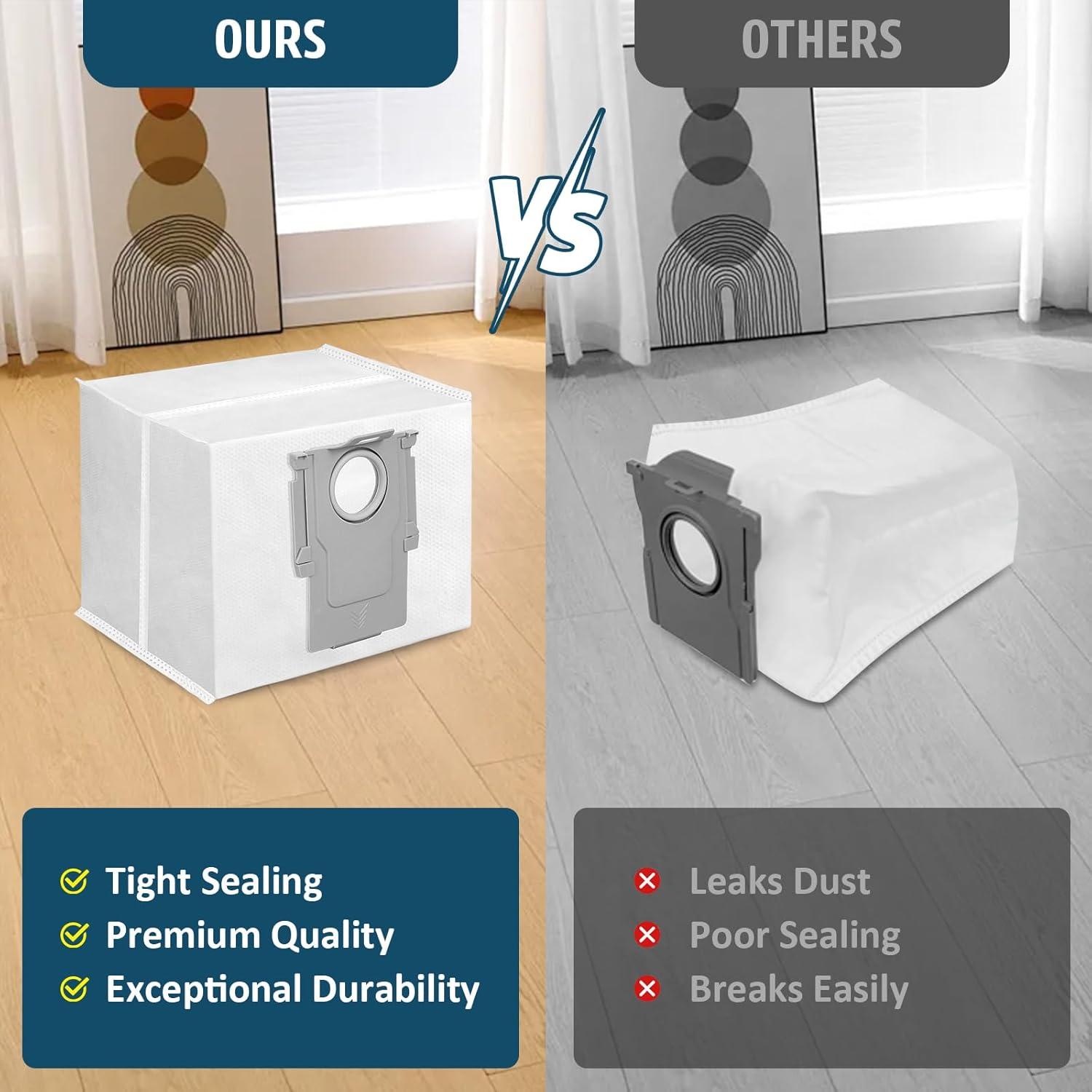 Paquete de 22 bolsas de polvo OOBILA 3.5L para Roborock