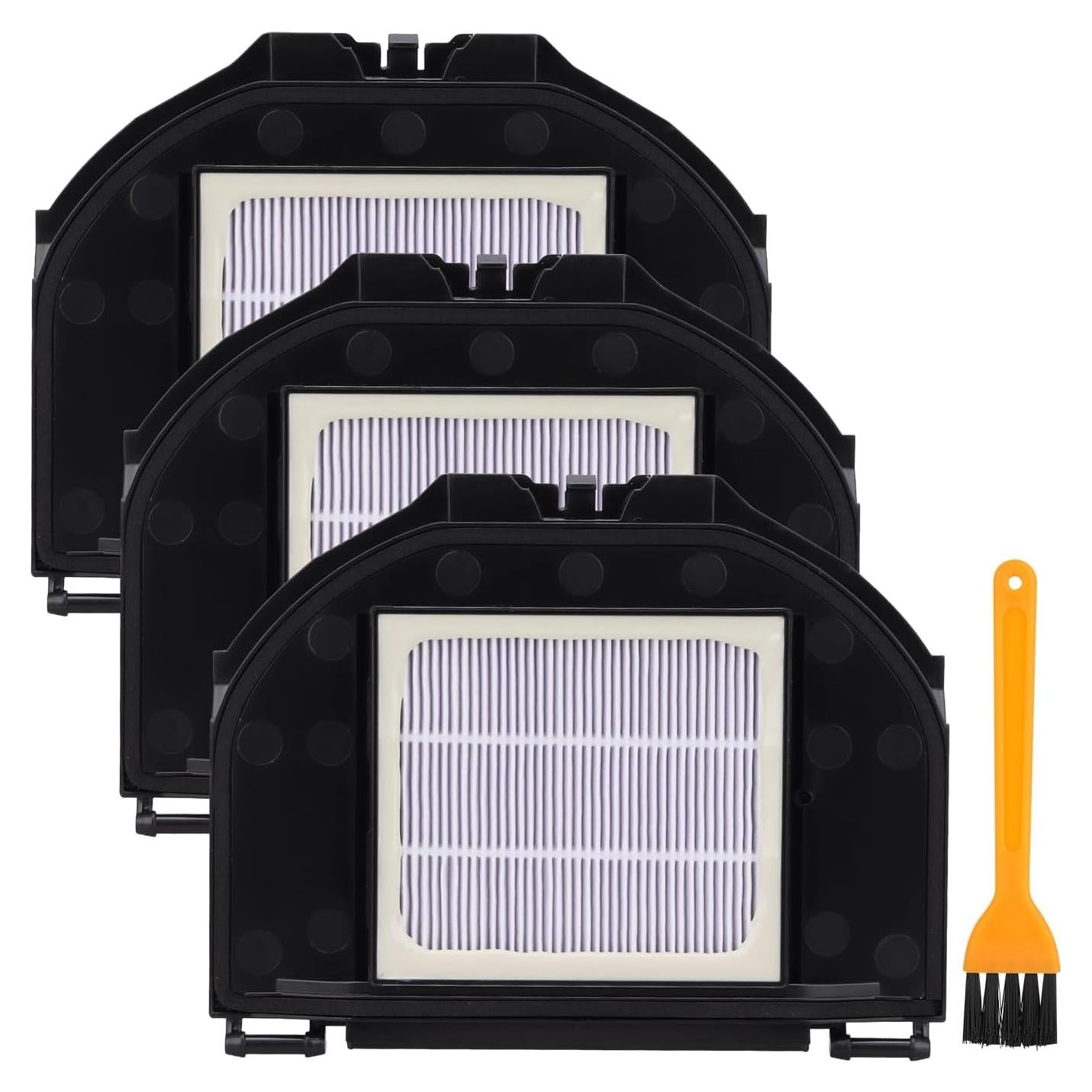 Filtros de Reemplazo Hepa Sgizoku SK-RVLX-3 para Aspiradora Robot Shark AV2310AE - 3 Unidades