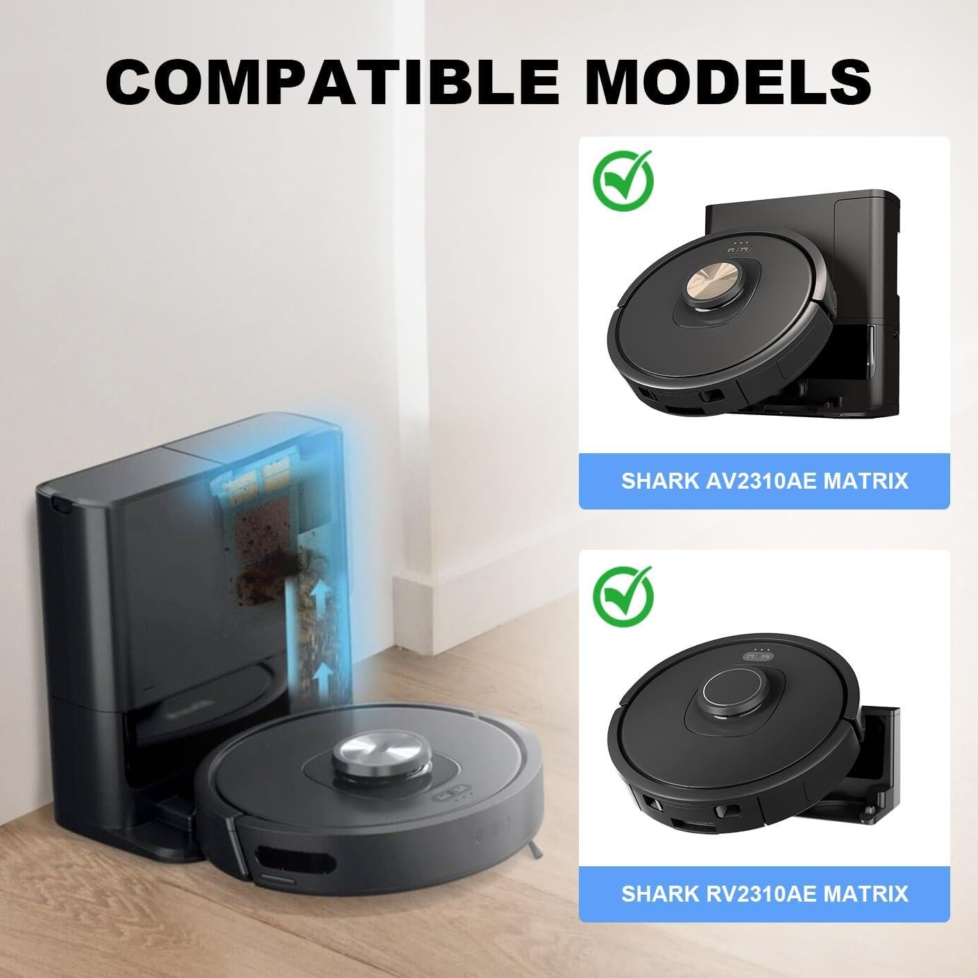 Filtros de Reemplazo Hepa Sgizoku SK-RVLX-3 para Aspiradora Robot Shark AV2310AE - 3 Unidades