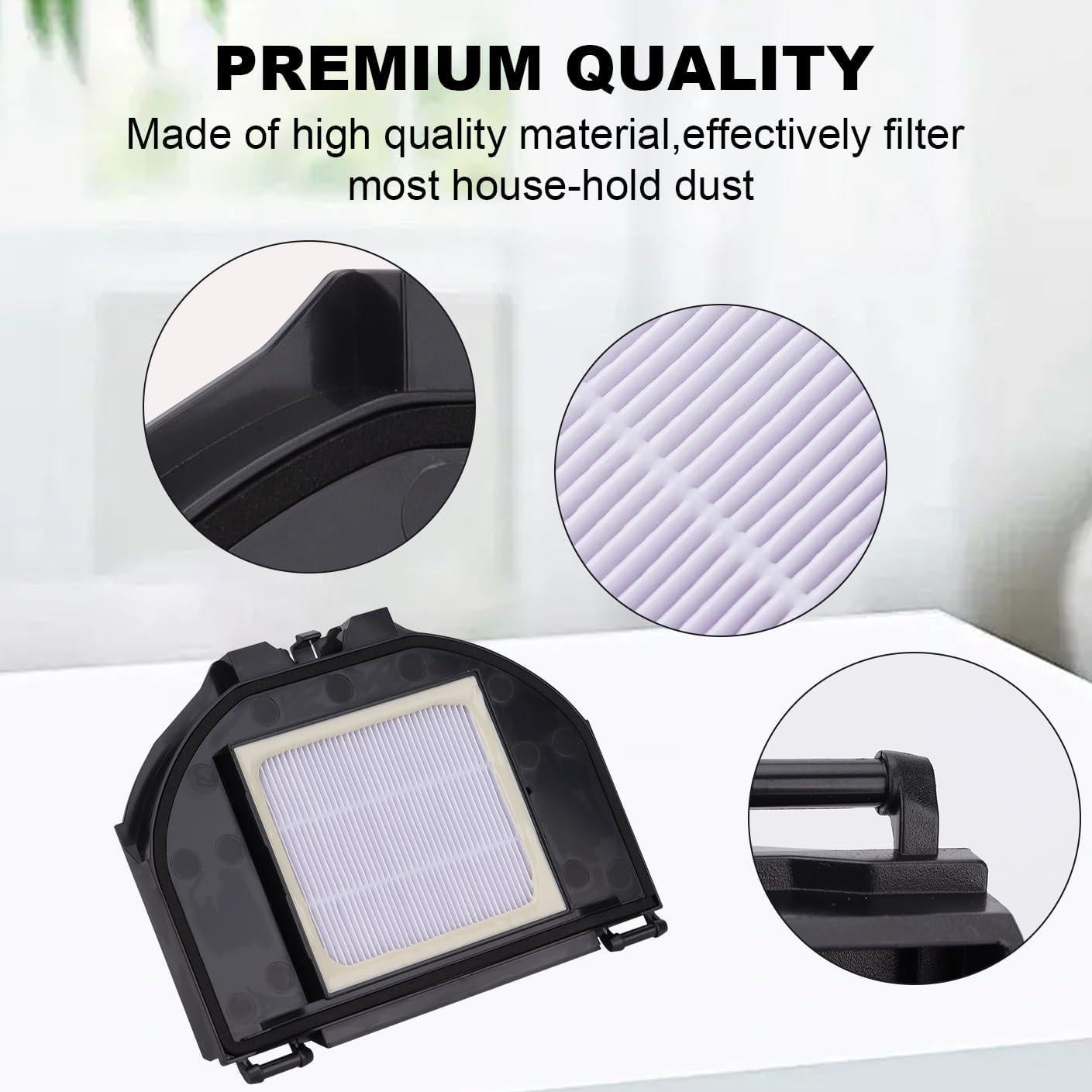 Filtros de Reemplazo Hepa Sgizoku SK-RVLX-3 para Aspiradora Robot Shark AV2310AE - 3 Unidades