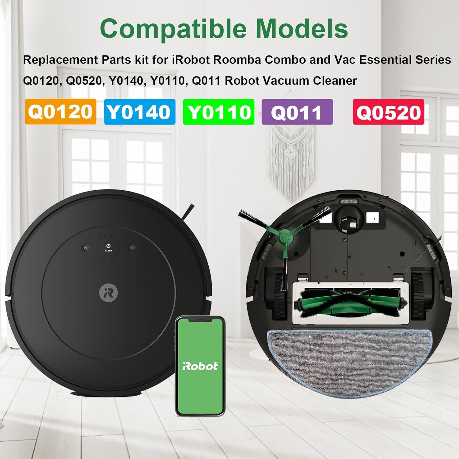 Piezas de Repuesto LesinaVac para iRobot Roomba Q011, 19 Piezas