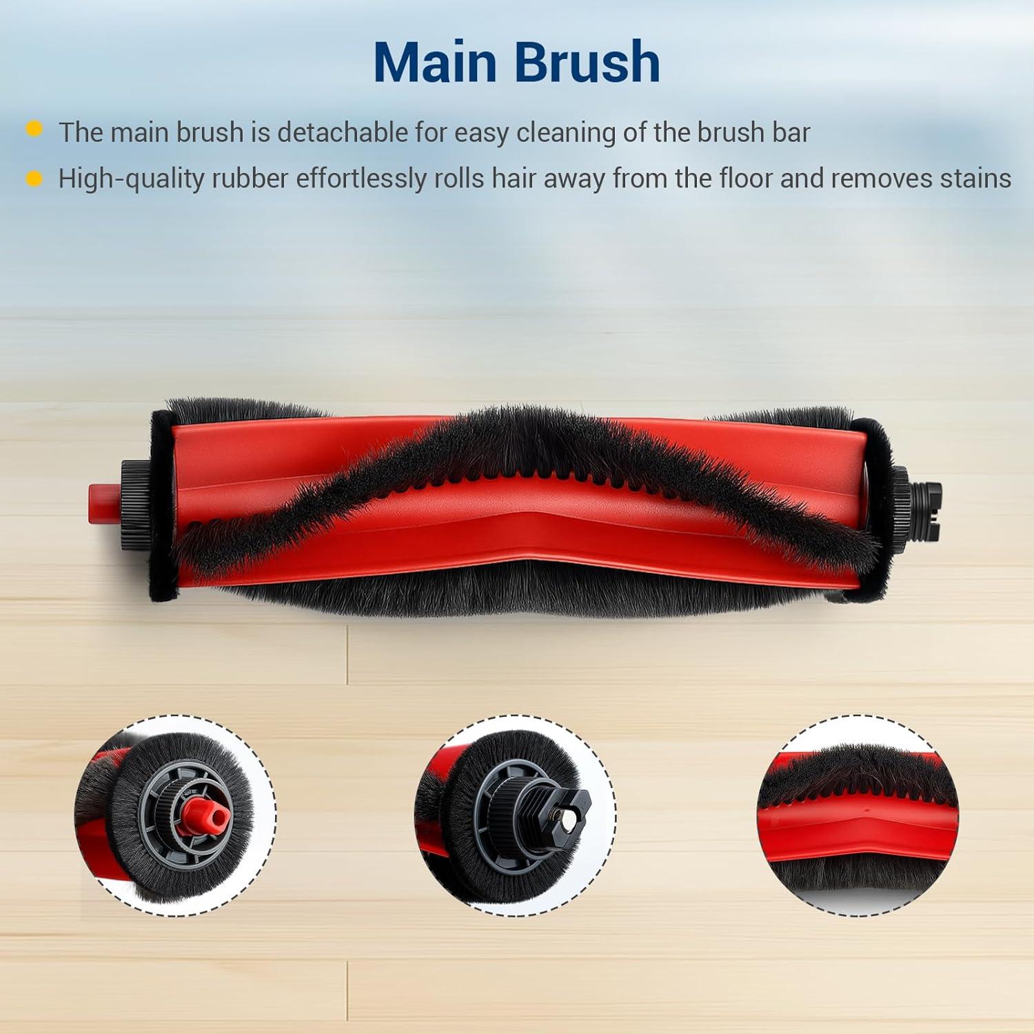 Kit de Repuesto BUXEBUX para Aspiradora Robot Roborock Q7 M5