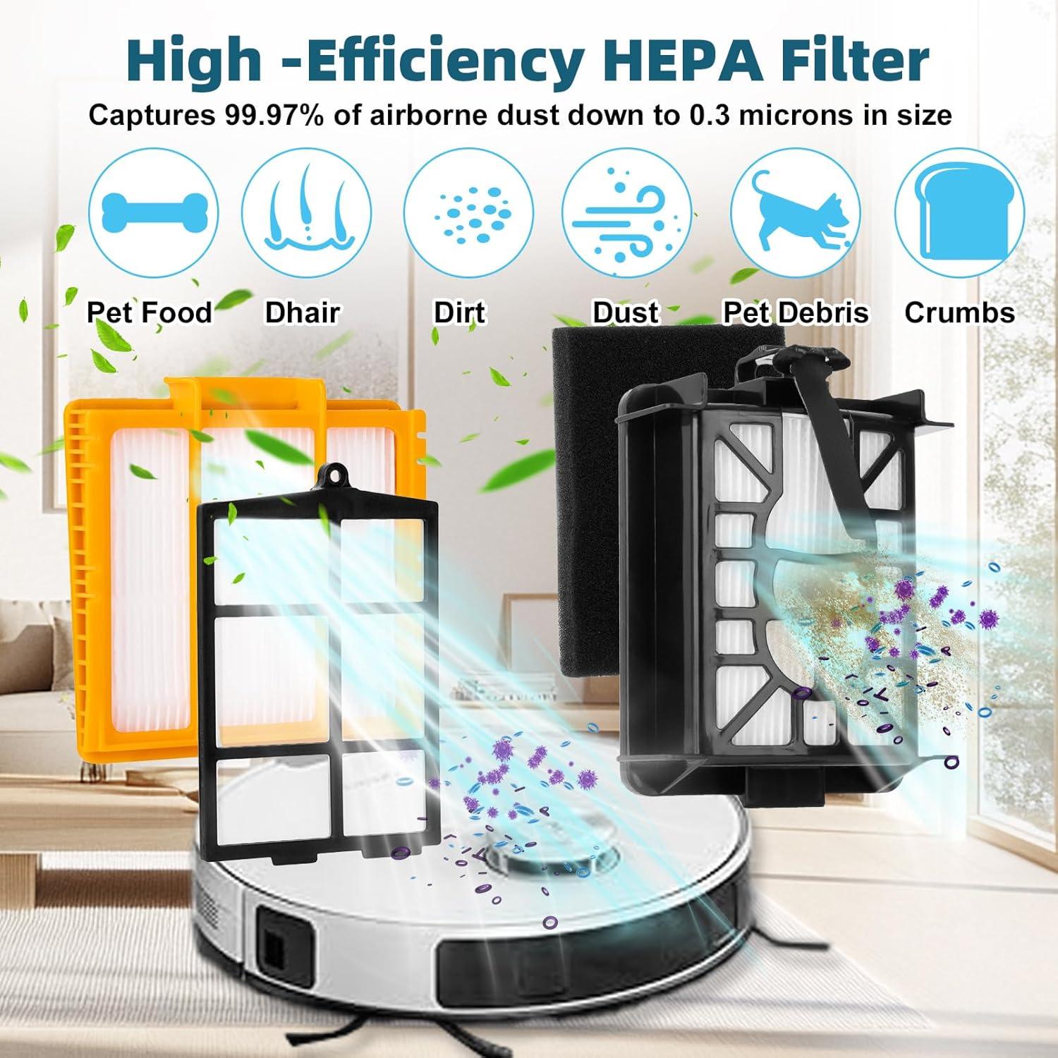 Kit de Repuestos para Aspiradora Robot Shark AV2800 - 18 Piezas