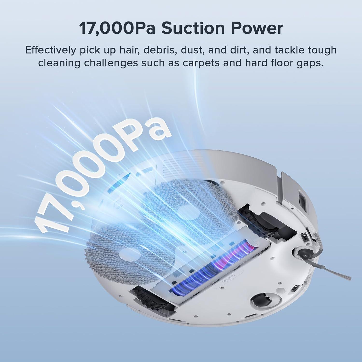 Robot Aspiradora y Mopa roborock Qrevo Curv S5X 17000Pa