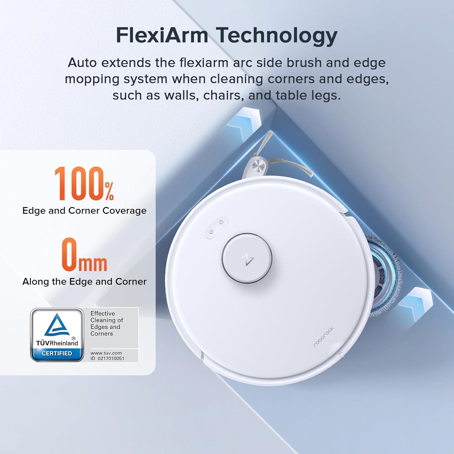 Robot Aspiradora y Mopa roborock Qrevo Curv S5X 17000Pa