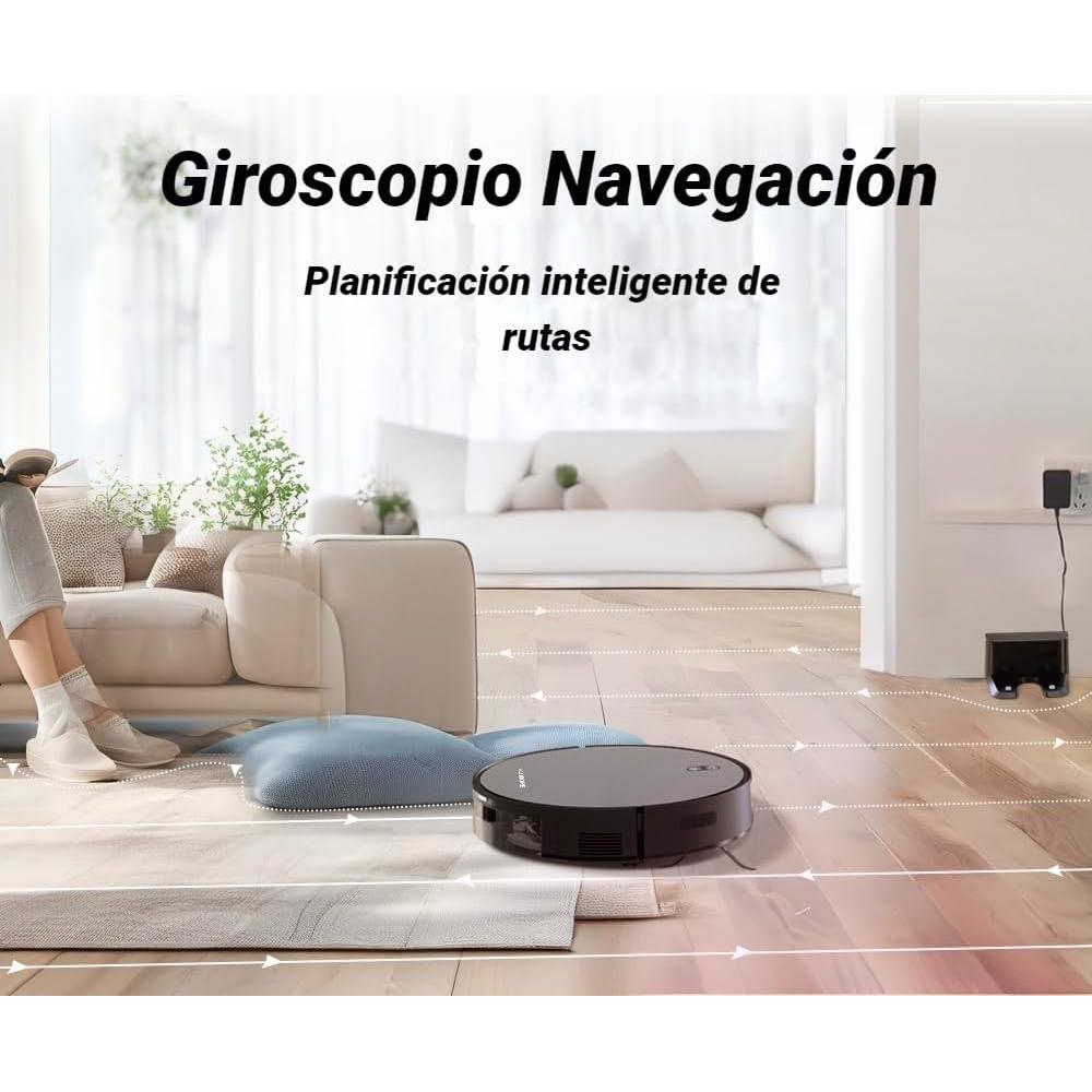 Robot Aspirador BOAIMORE V6 con Mopa, Succión 3500PA, Control App