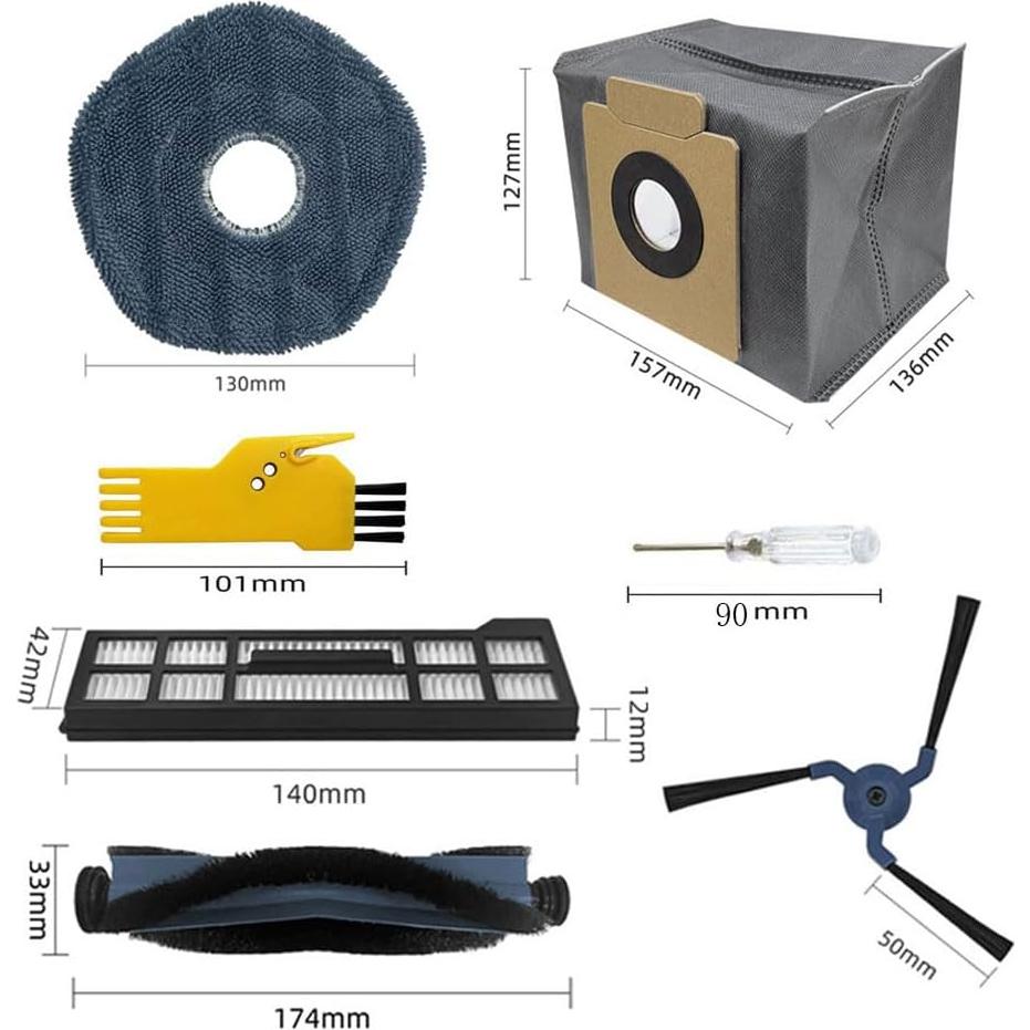 Accesorios eufy X10 Pro Omni - 24 Piezas Repuesto Aspiradora