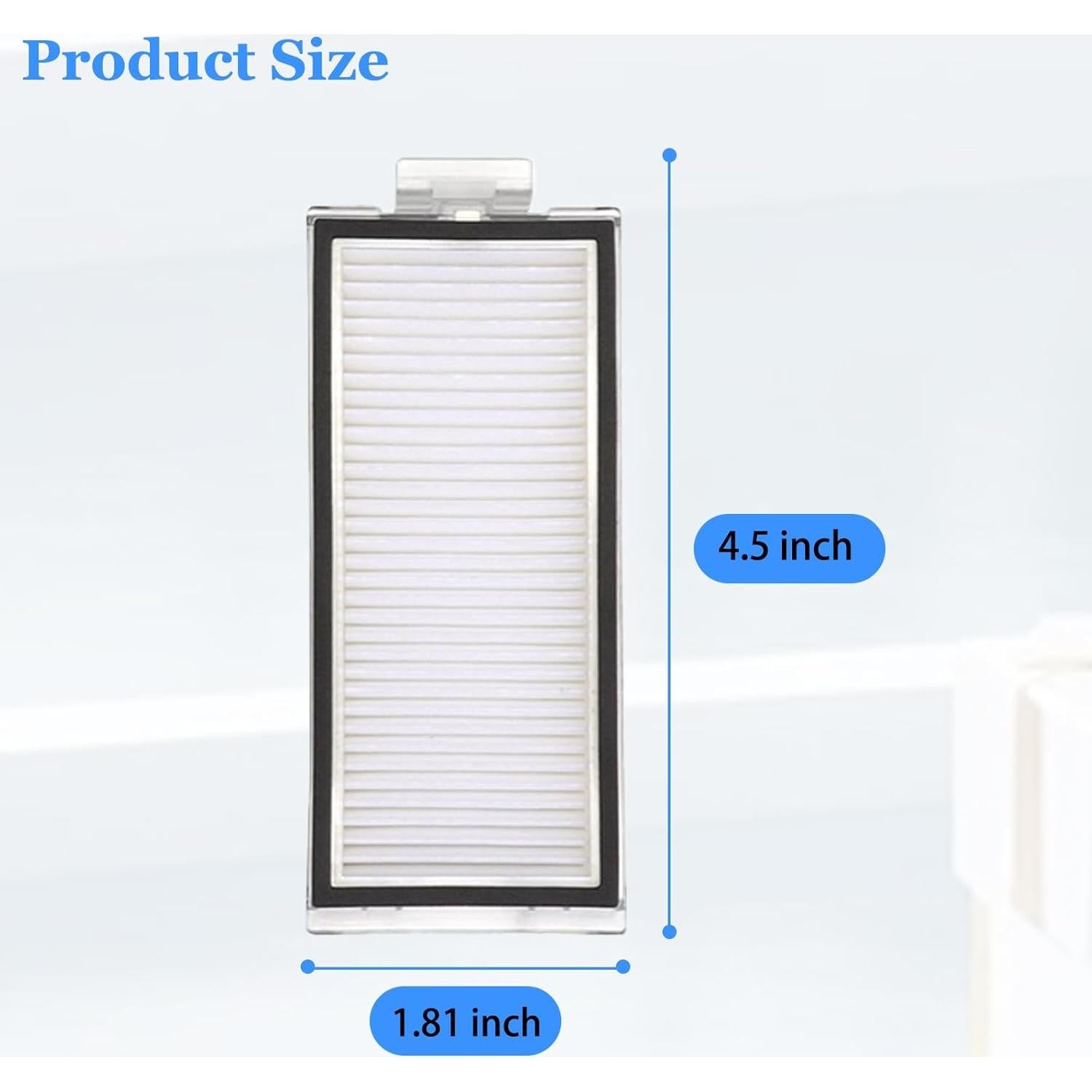 Filtro HEPA JZSTARINGE para Roborock Q7 Max - 4 Pcs