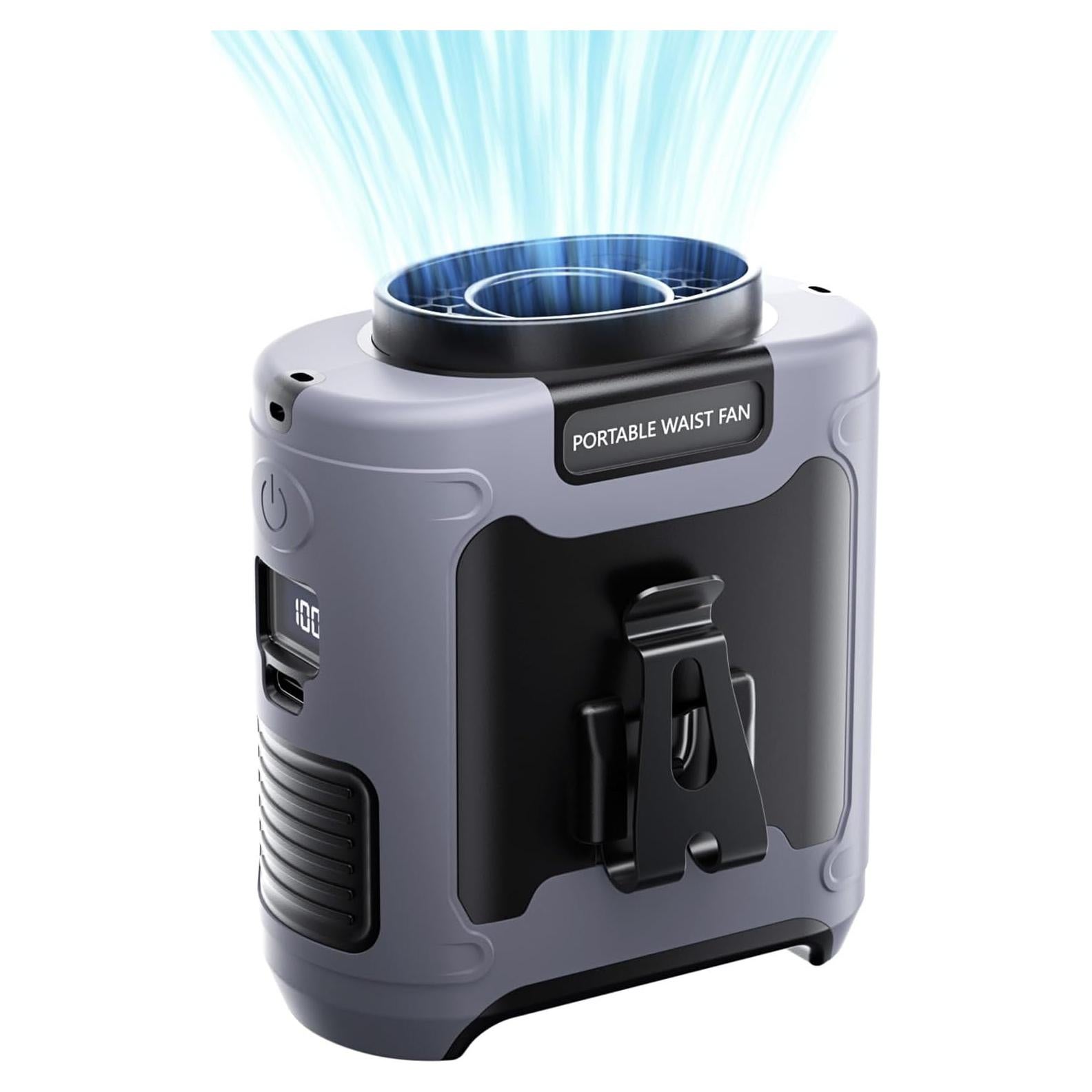 Ventilador de Cintura Aristide Recargable USB 10000mAh