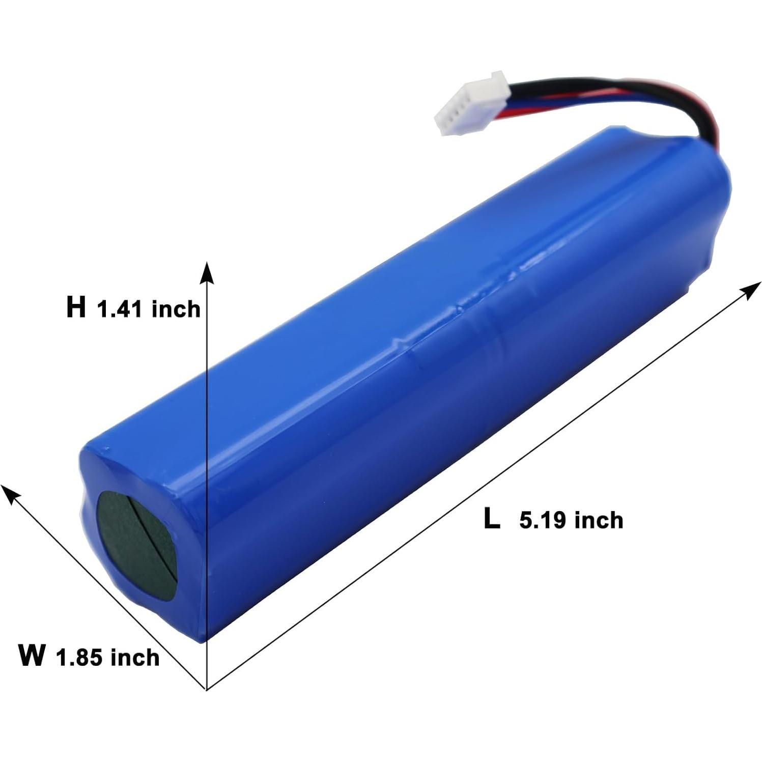 Batería Li-ion 6400mAh para Ecovacs Deebot T5 T8 T9 Ozmo