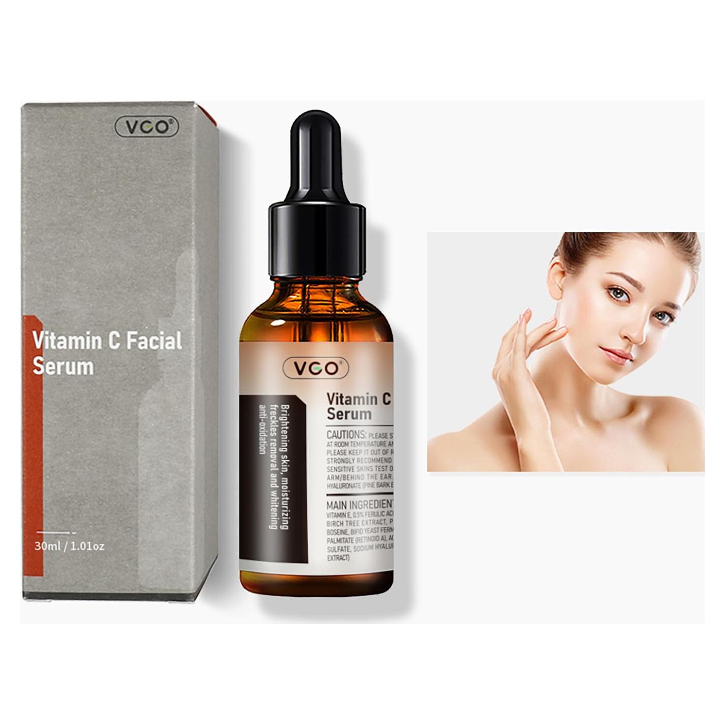 Suero Facial VGO de Vitamina C y E 30ml - Hidratación y Radiancia