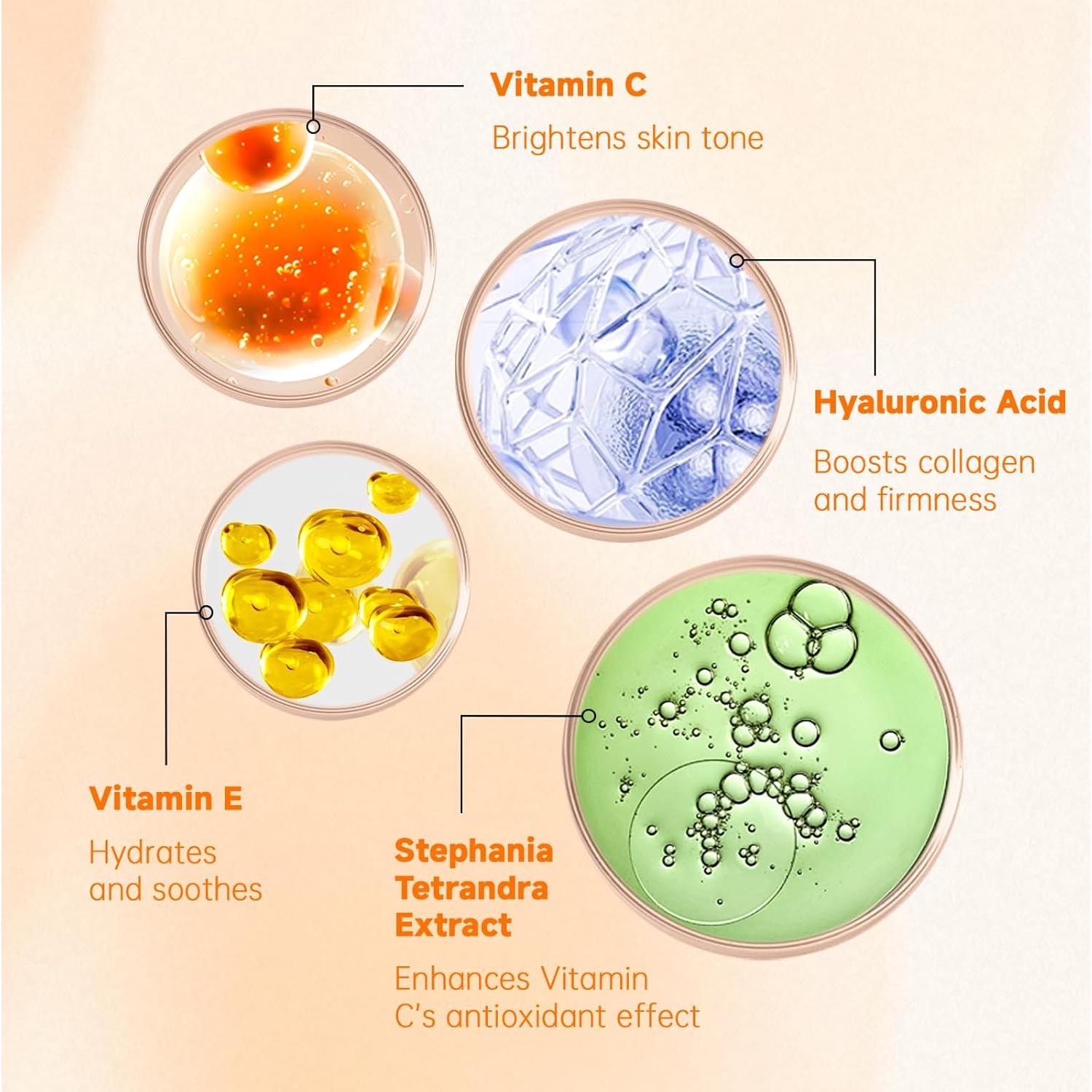 Suero Facial VGO de Vitamina C y E 30ml - Hidratación y Radiancia