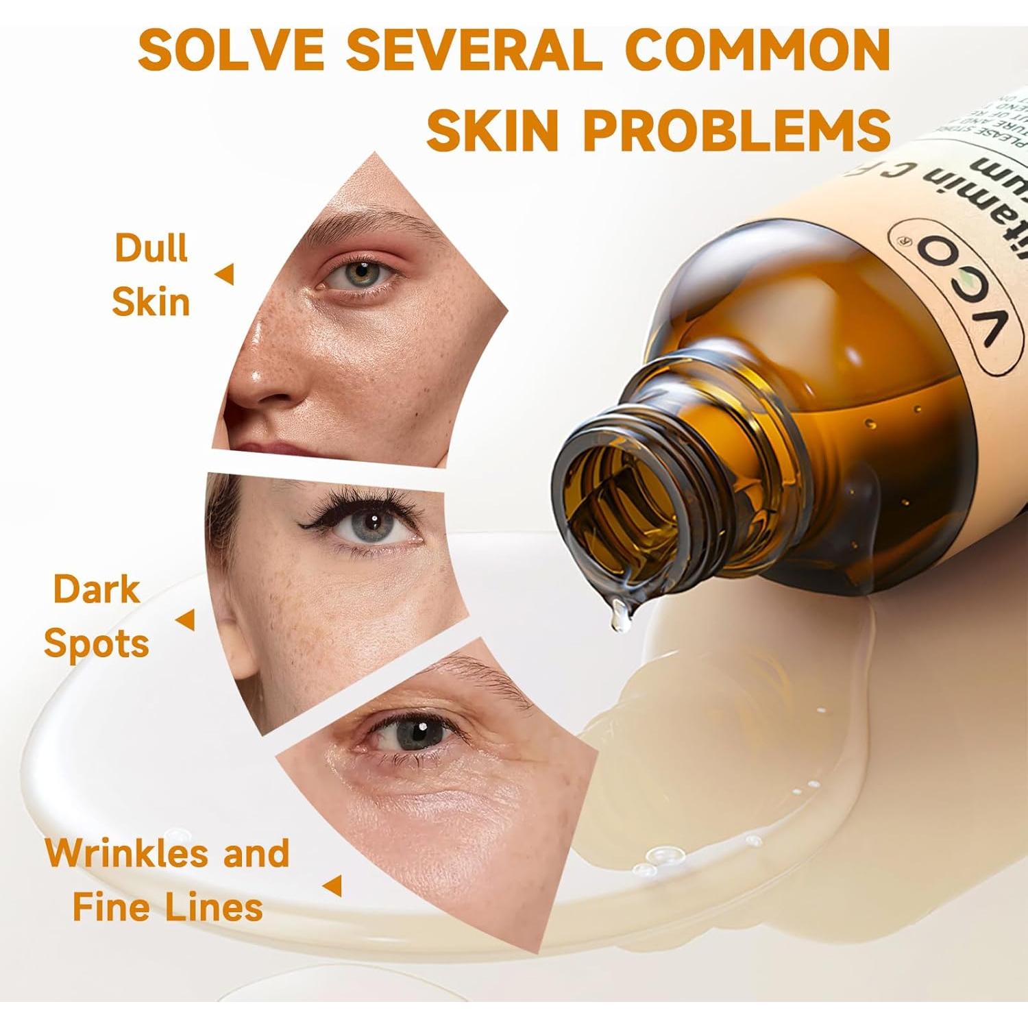 Suero Facial VGO de Vitamina C y E 30ml - Hidratación y Radiancia