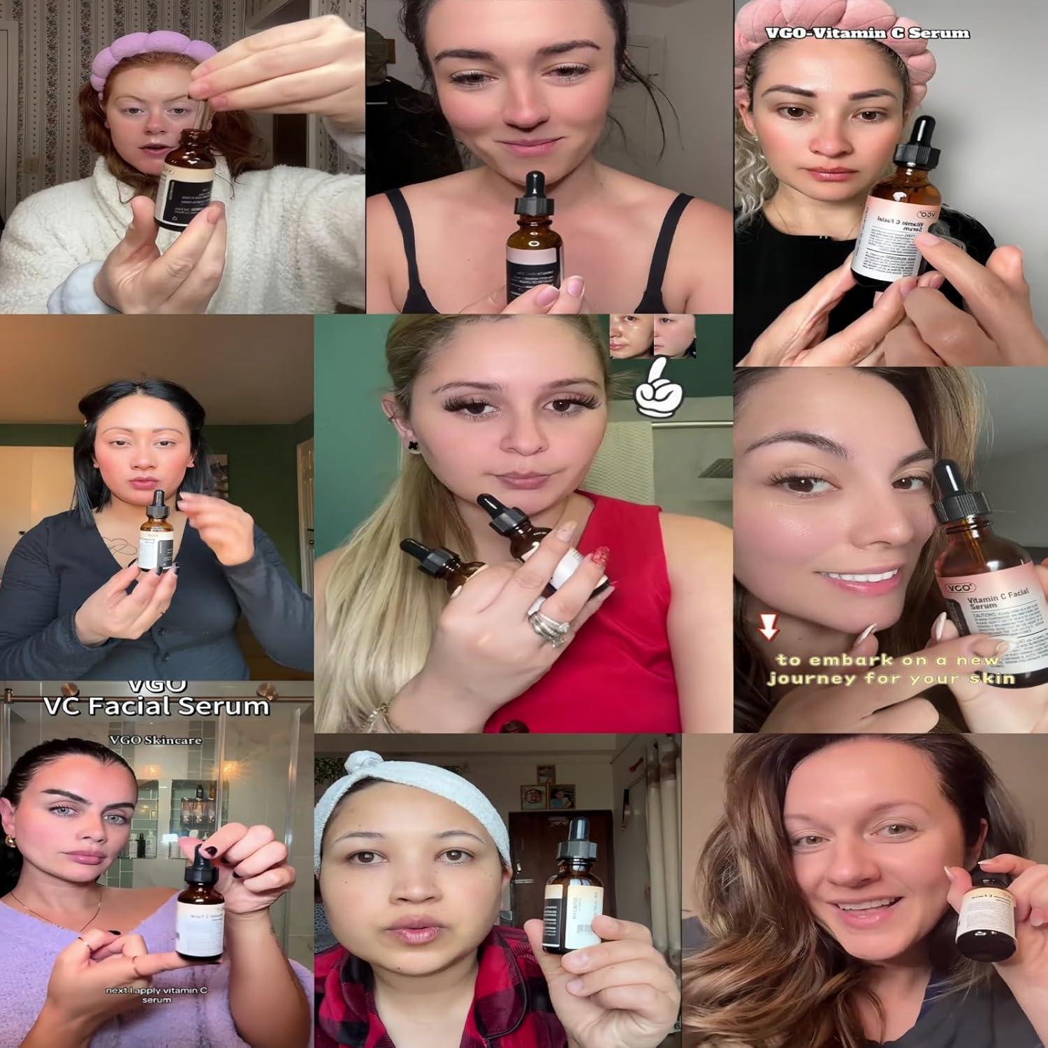 Suero Facial VGO de Vitamina C y E 30ml - Hidratación y Radiancia