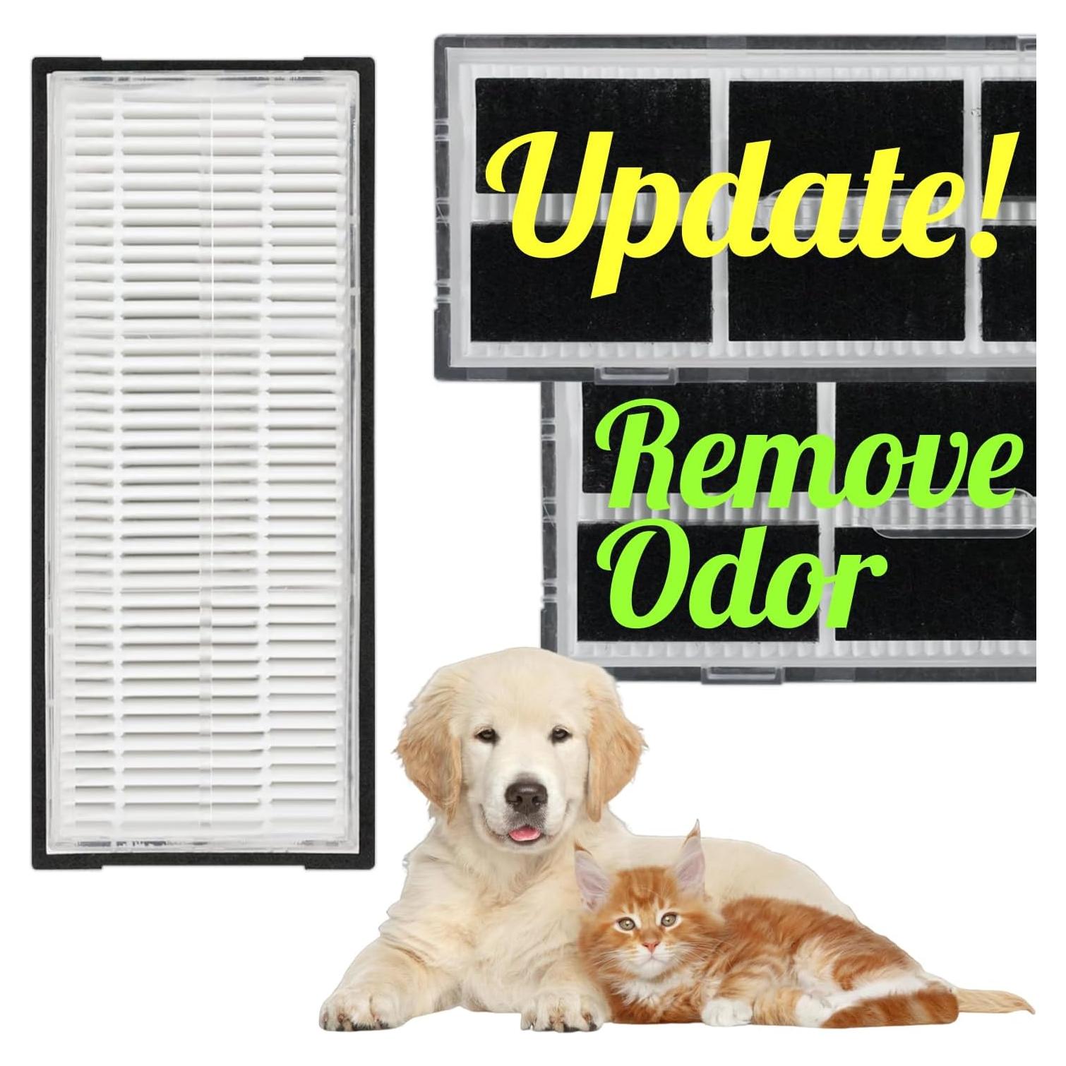 Filtros HEPA de Repuesto BBT BAMBOOST para Roborock S8 (Paquete de 3)