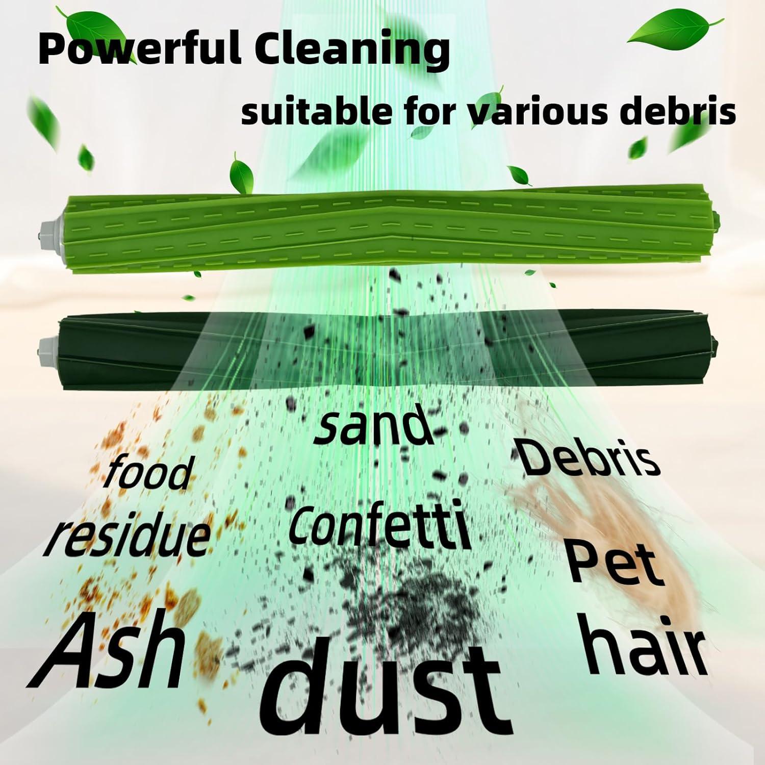 Set de Cepillos de Goma Multi-Superficie para iRobot Roomba S9