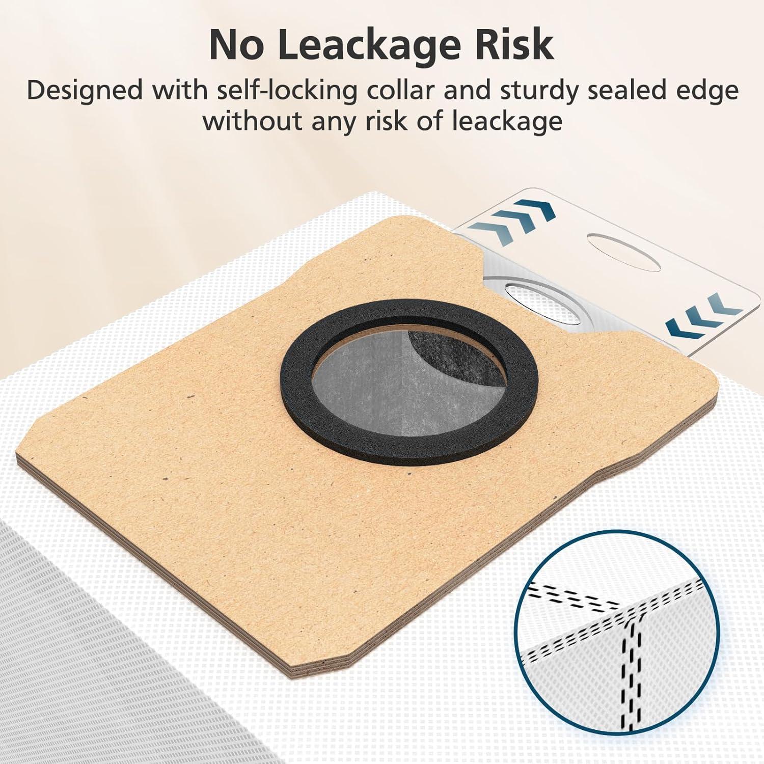 18 Bolsas de Polvo Lacvik para eufy Omni C20 C10 3.6L