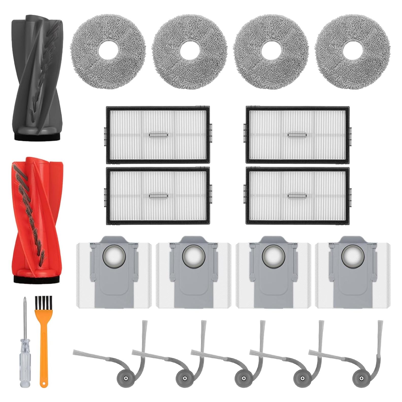 20 Piezas Repuesto Wulwun para Aspiradora Roborock Saros10R