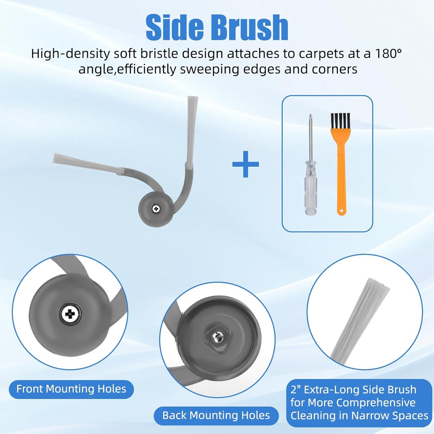 20 Piezas Repuesto Wulwun para Aspiradora Roborock Saros10R