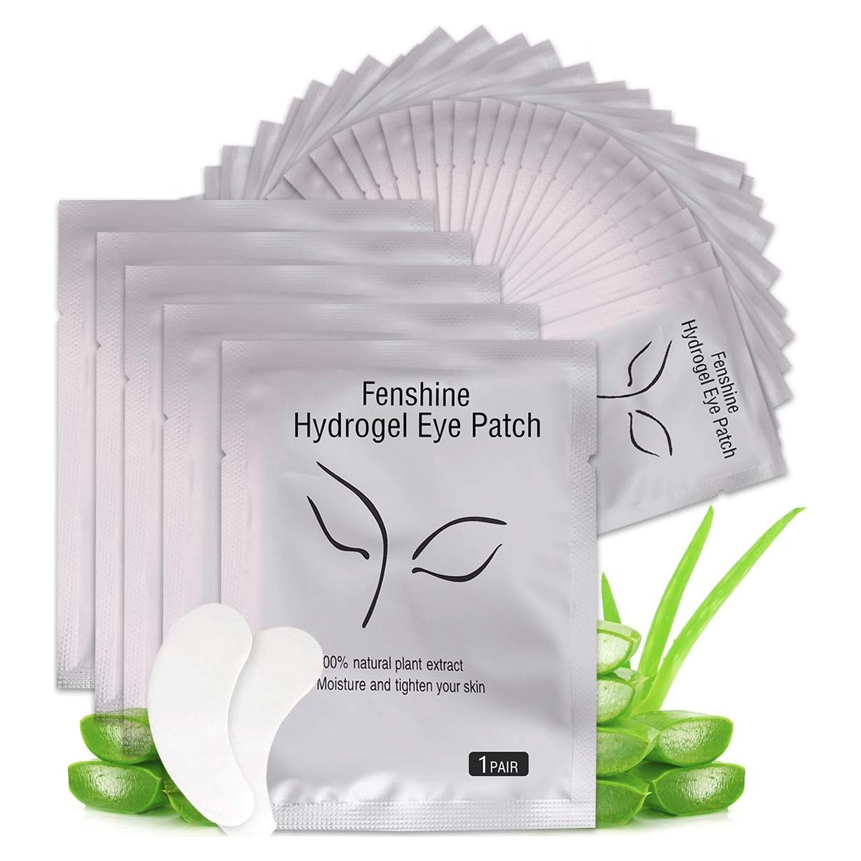 Almohadillas de Hidrogel Fenshine 100 Pares para Pestañas